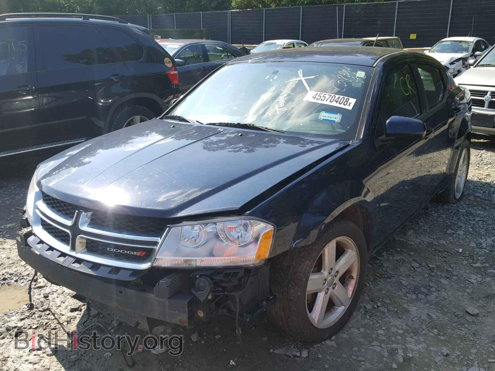 2013 DODGE AVENGER - VIN: 1C3CDZCBXDN707784 - Фото 2