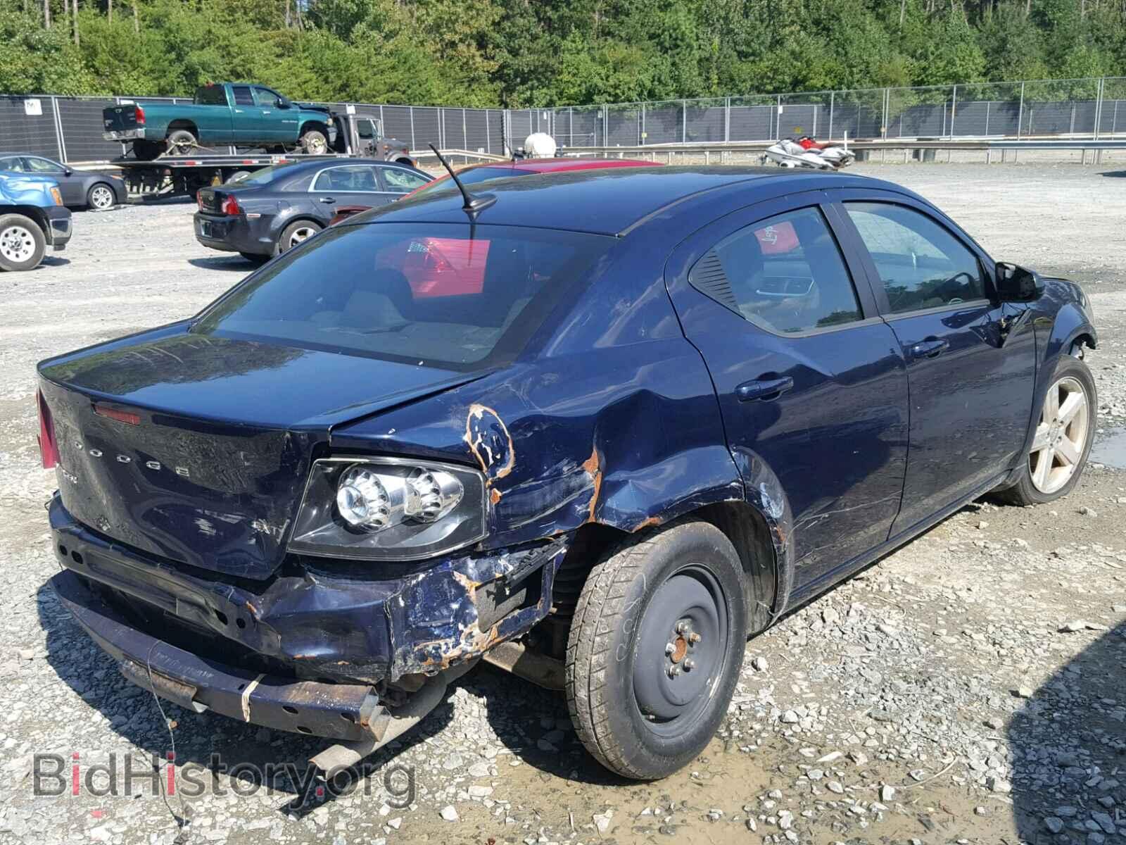 2013 DODGE AVENGER - VIN: 1C3CDZCBXDN707784 - Фото 4