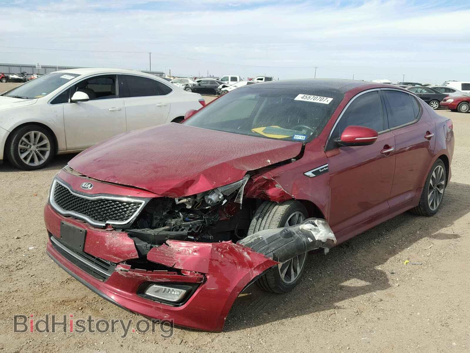 2015 KIA OPTIMA - VIN: 5XXGR4A61FG409050 - Photo 2