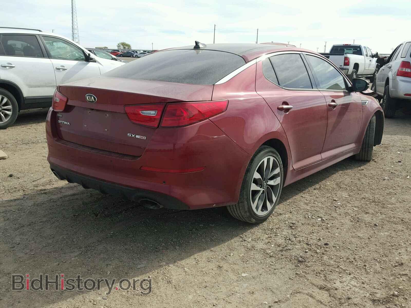 2015 KIA OPTIMA - VIN: 5XXGR4A61FG409050 - Photo 4
