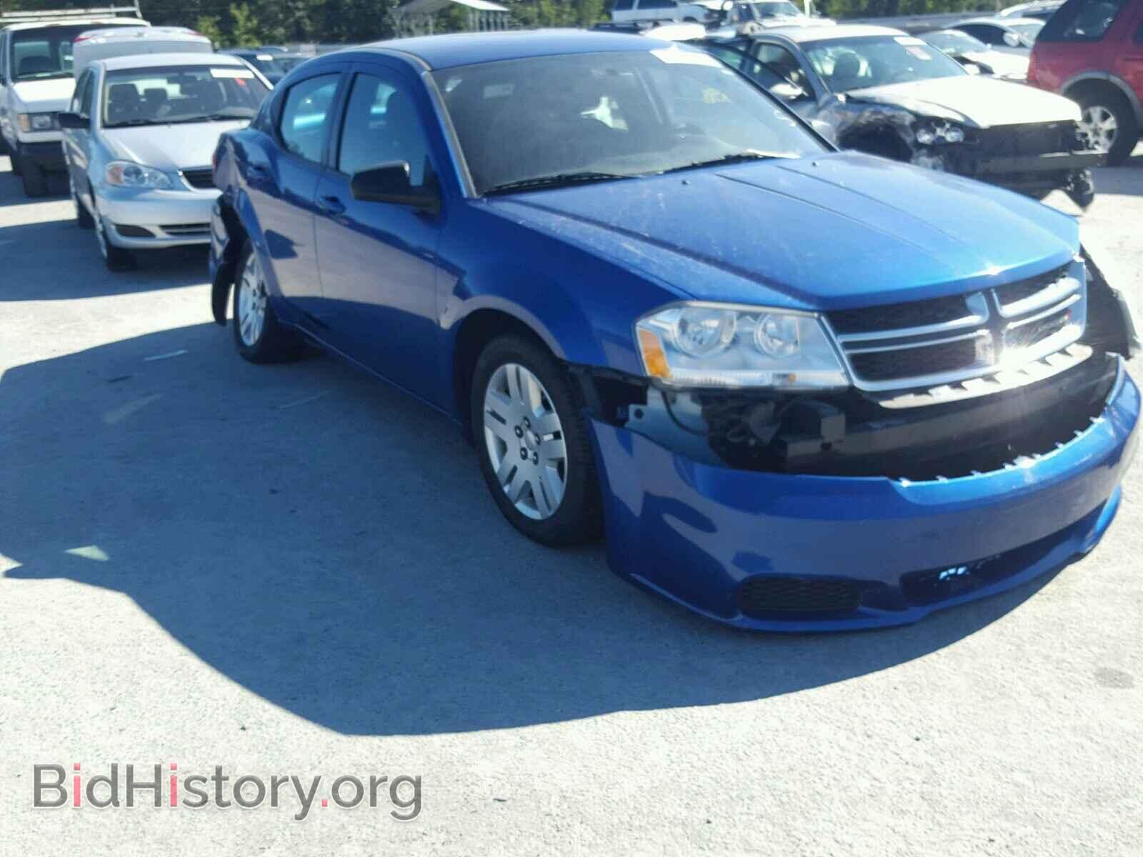 Фотография 1C3CDZAB4CN235499 - DODGE AVENGER 2012