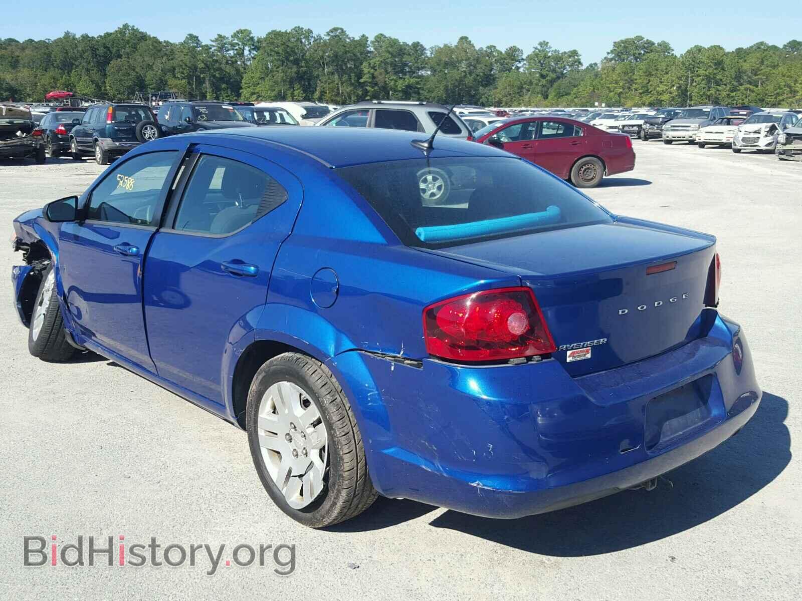 2012 DODGE AVENGER - VIN: 1C3CDZAB4CN235499 - Фото 3