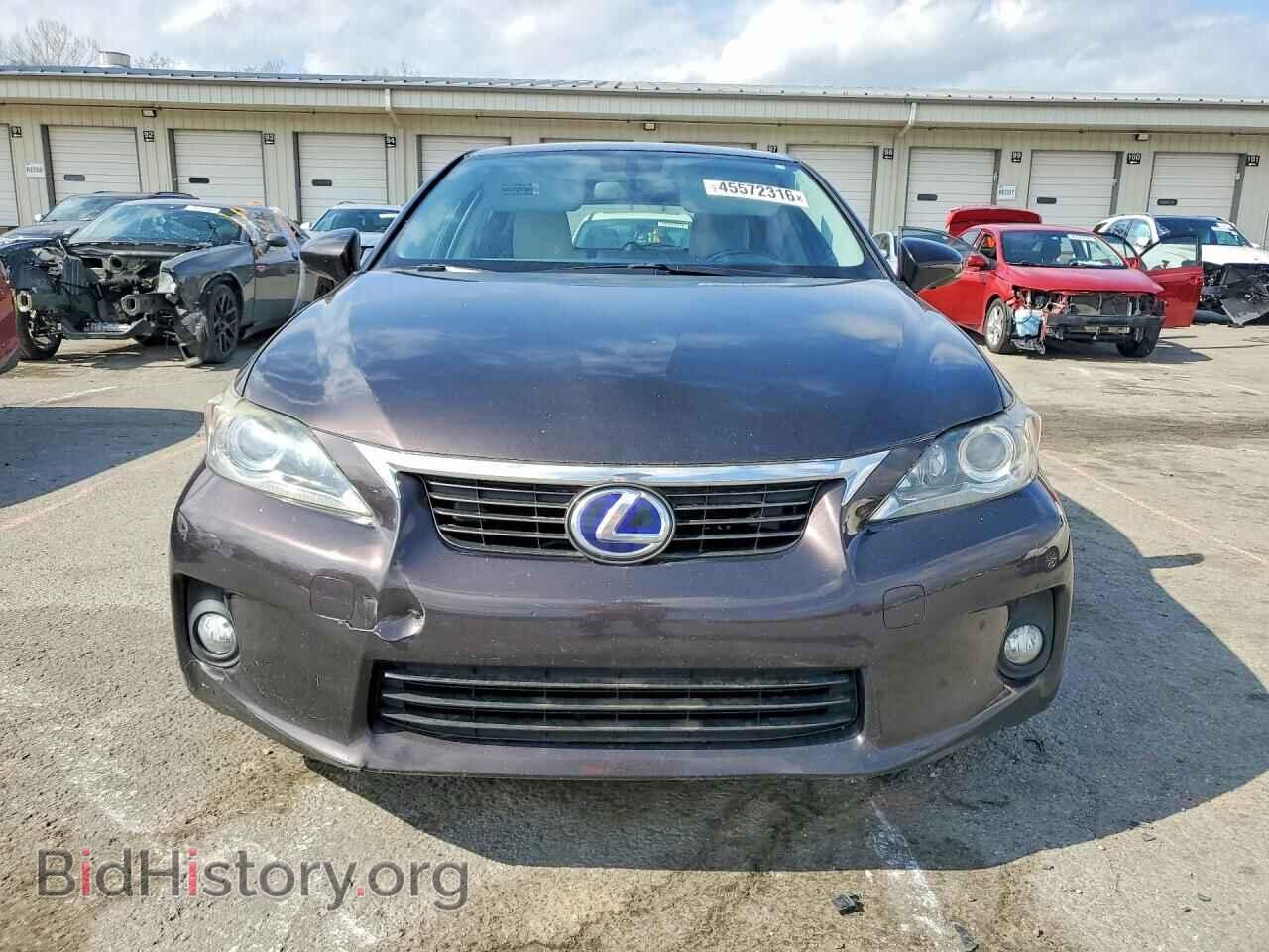 2012 LEXUS CT 200 - VIN: JTHKD5BH4C2116757 - Фото 5