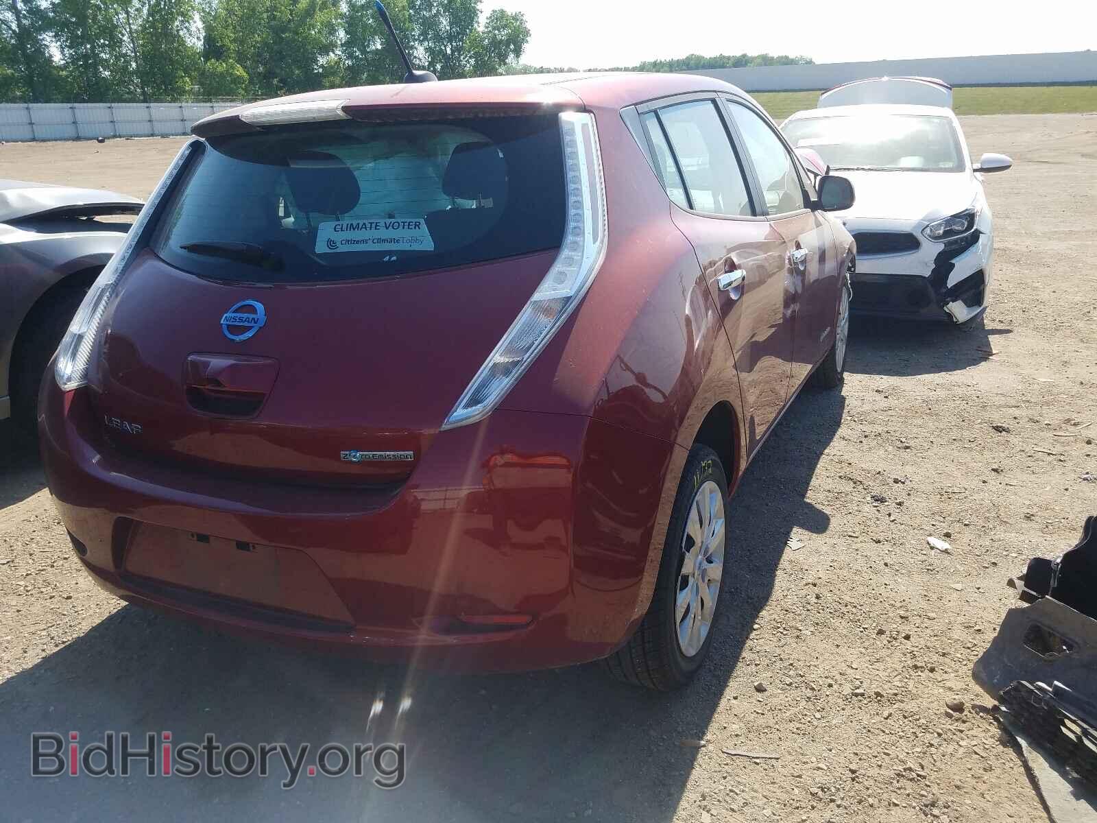 2013 NISSAN LEAF - VIN: 1N4AZ0CP6DC417815 - Фото 4