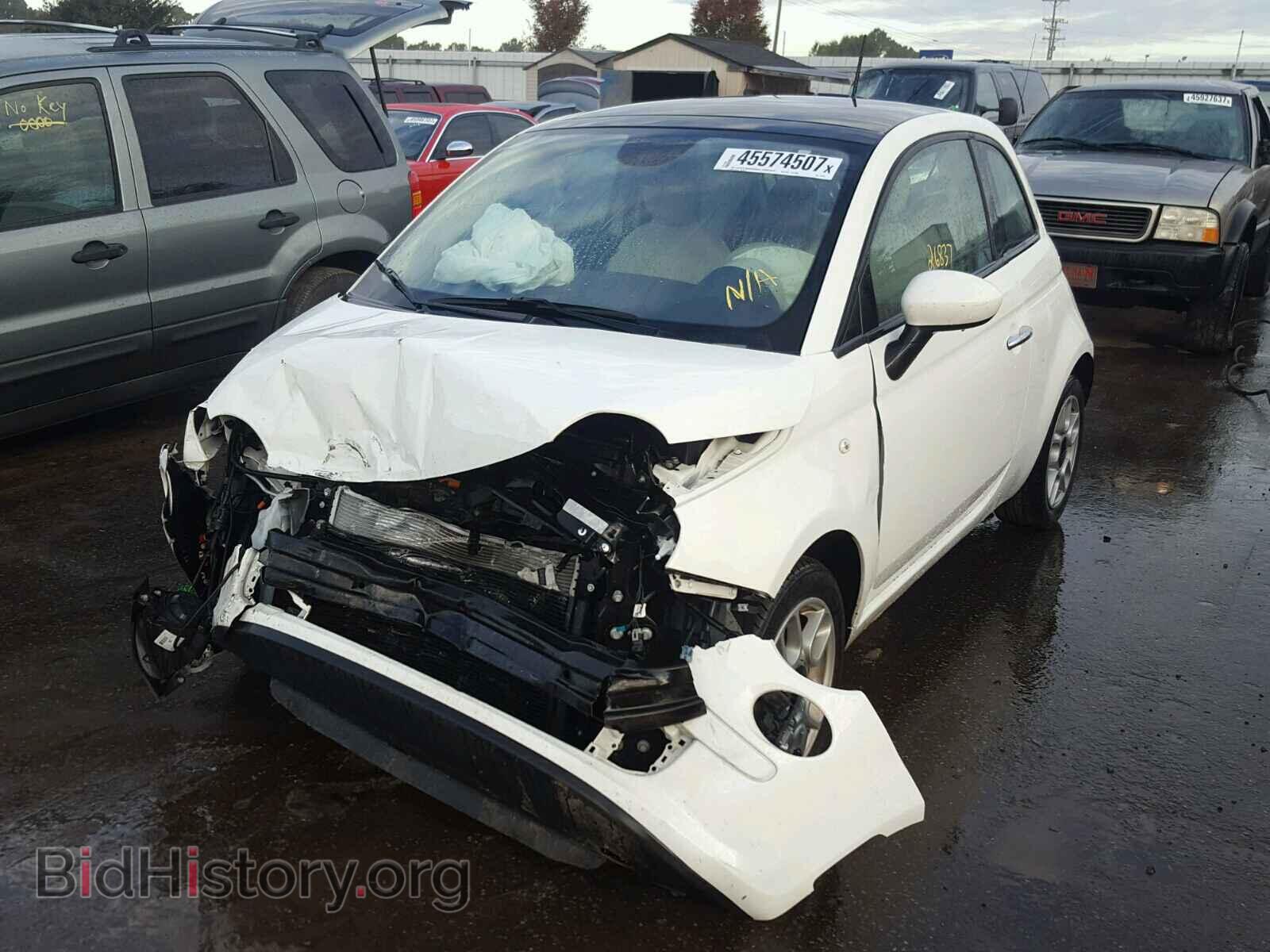 2015 FIAT 500 - VIN: 3C3CFFAR3FT757003 - Photo 2