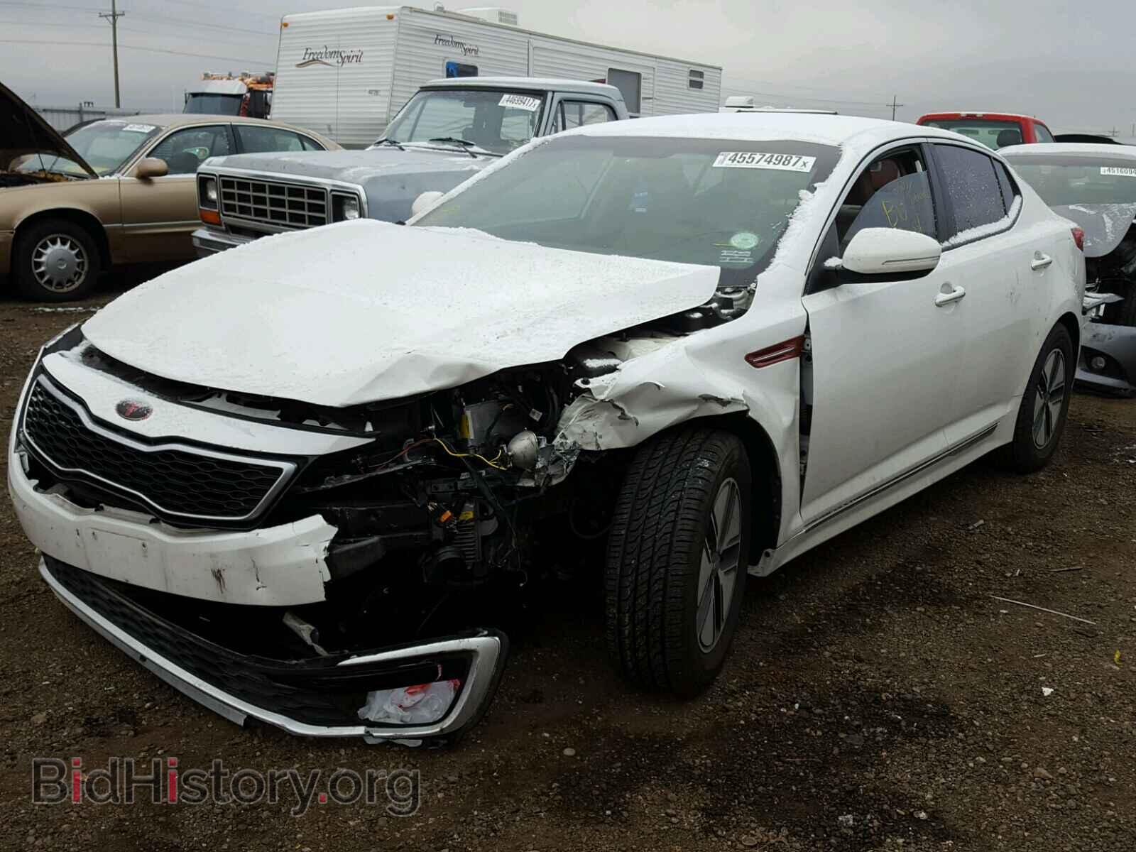 2013 KIA OPTIMA - VIN: KNAGM4AD2D5045569 - Фото 2