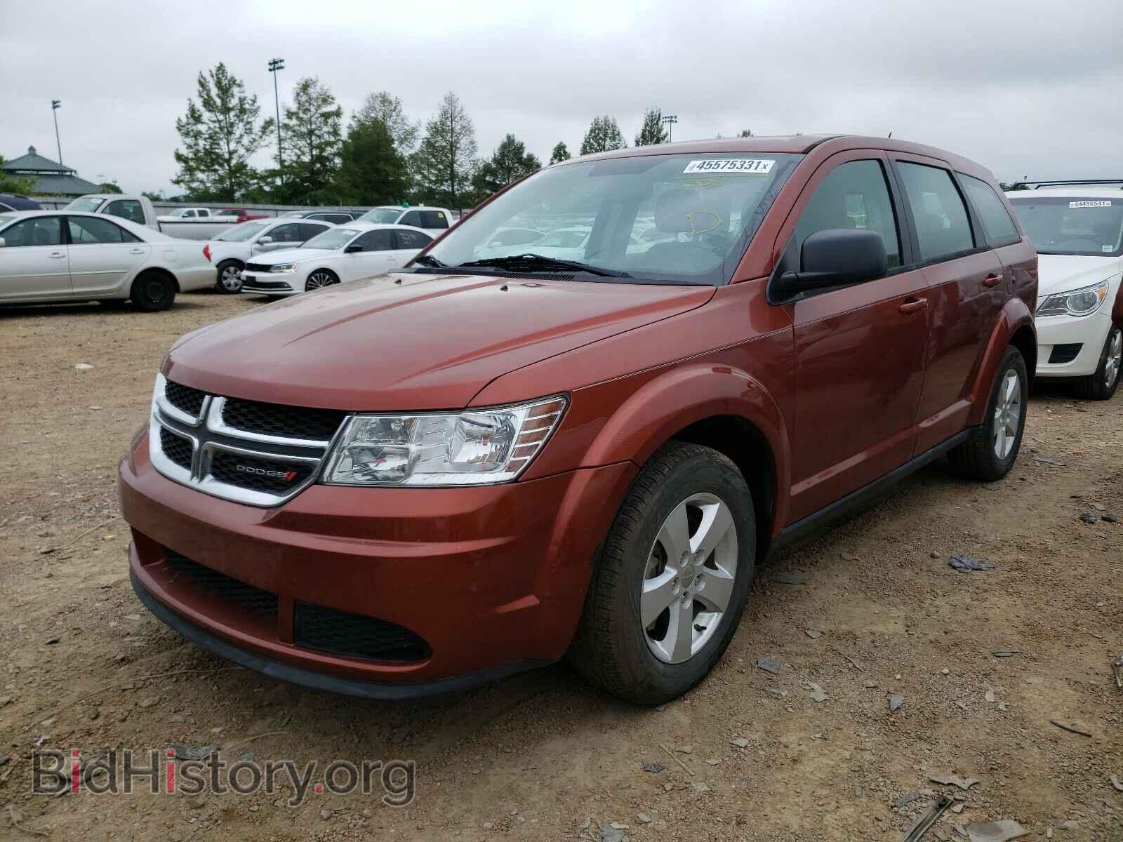 2013 DODGE JOURNEY - VIN: 3C4PDCAB5DT538321 - Фото 2