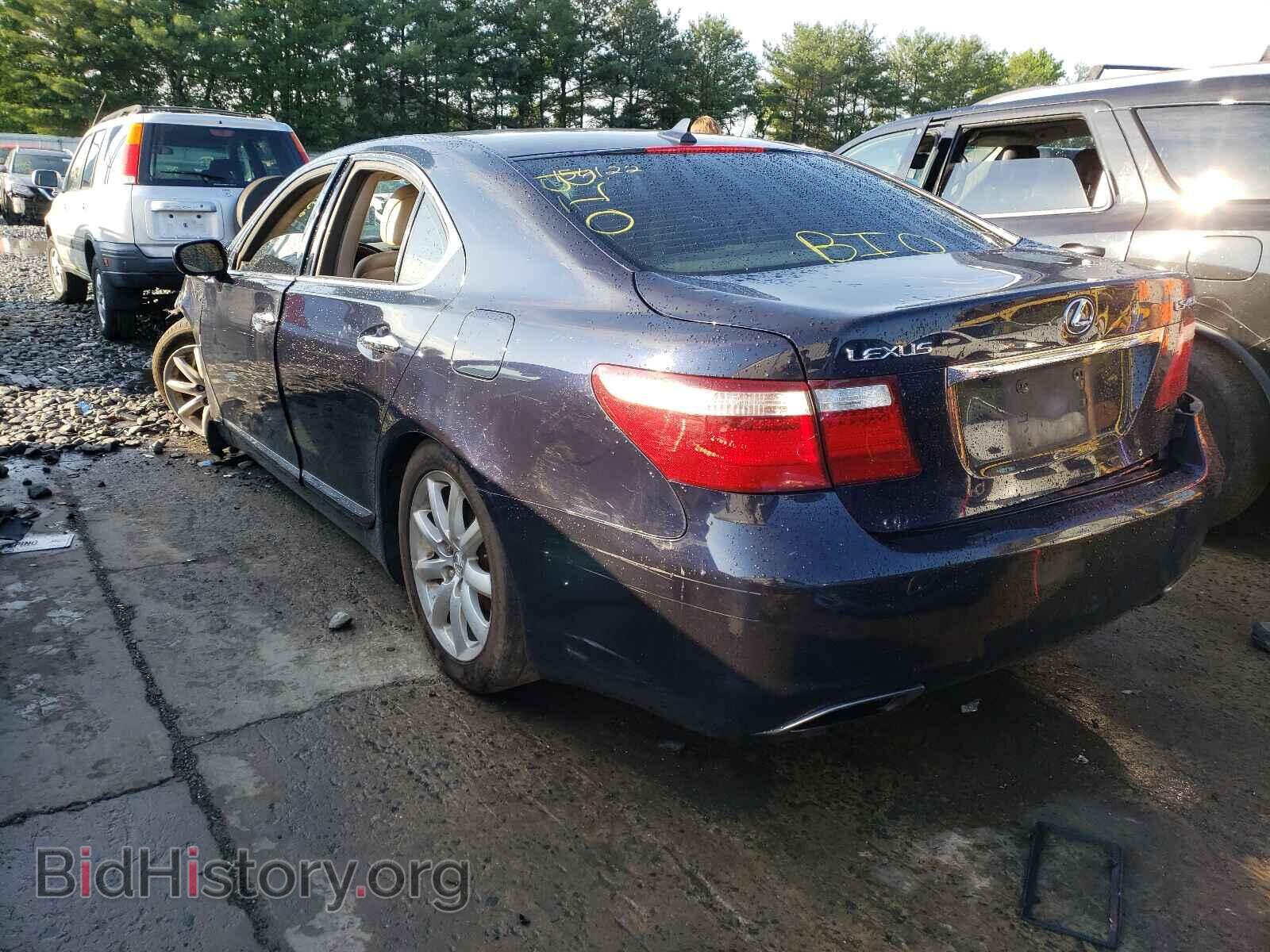 2007 LEXUS LS460 - VIN: JTHBL46F975040687 - Фото 3