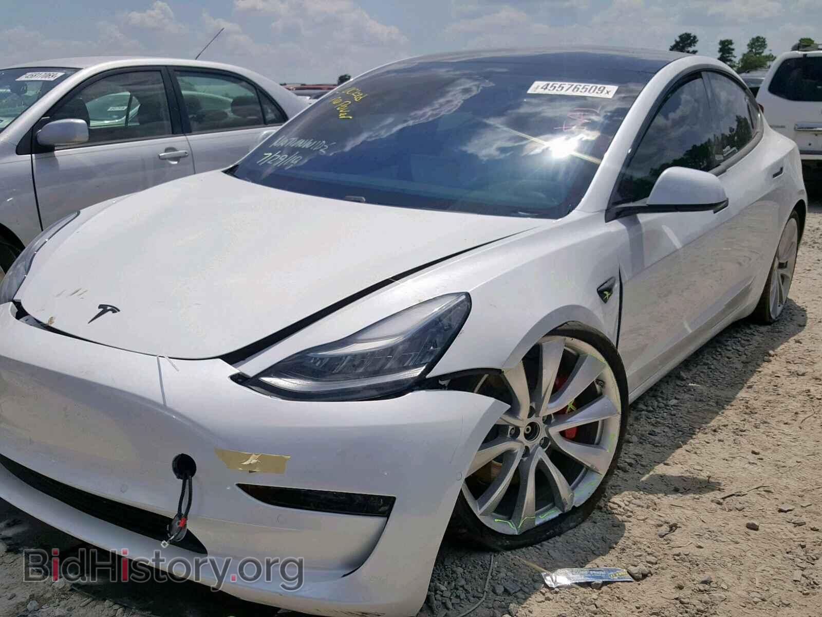 2019 TESLA MODEL 3 - VIN: 5YJ3E1EB6KF393750 - Photo 2