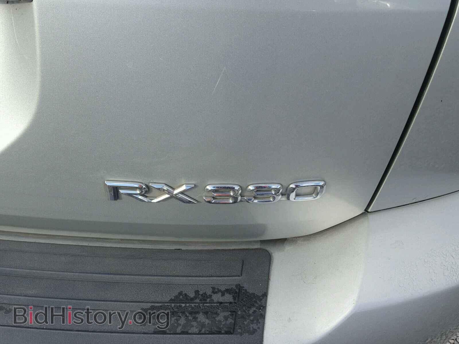 2005 LEXUS RX330 - VIN: 2T2GA31U95C026491 - Фото 9