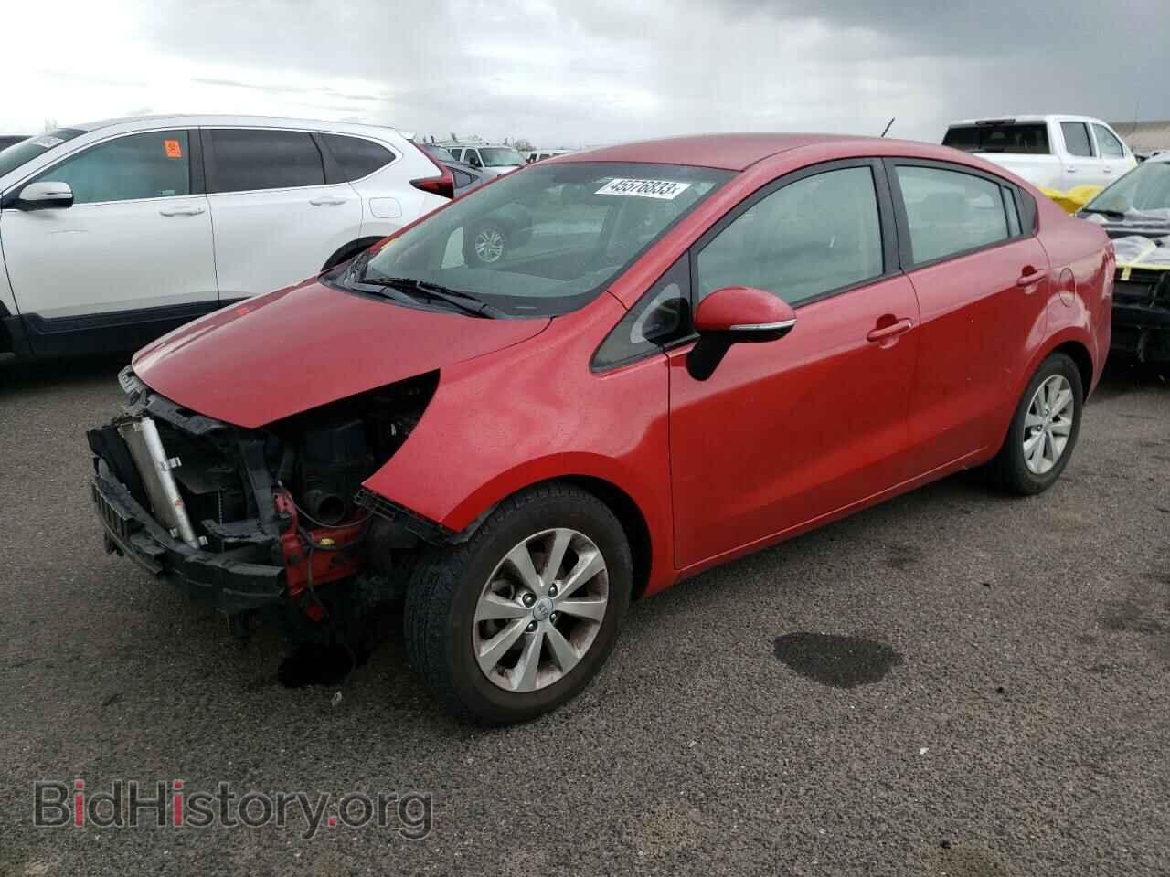 Photo KNADN4A33E6378740 - KIA RIO 2014