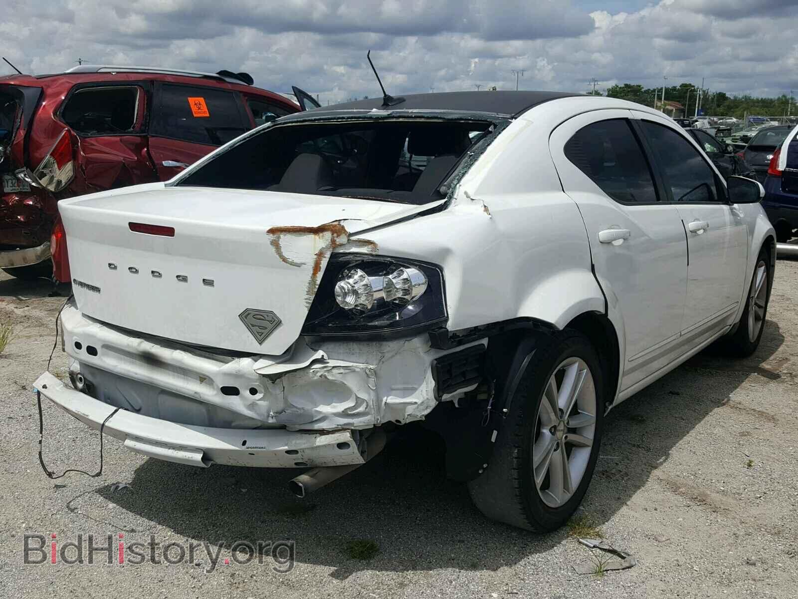 2011 DODGE AVENGER - VIN: 1B3BD1FB8BN561260 - Фото 4