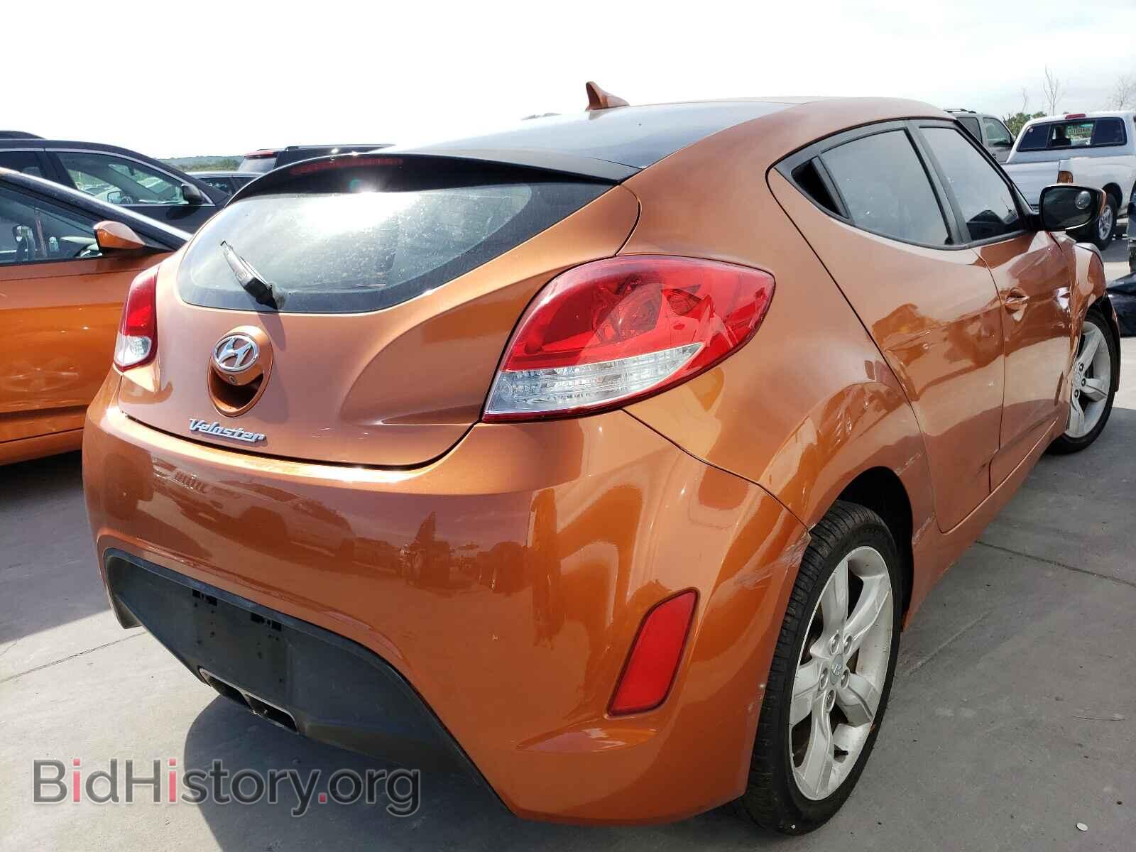 2014 HYUNDAI VELOSTER - VIN: KMHTC6AD2EU183003 - Фото 4