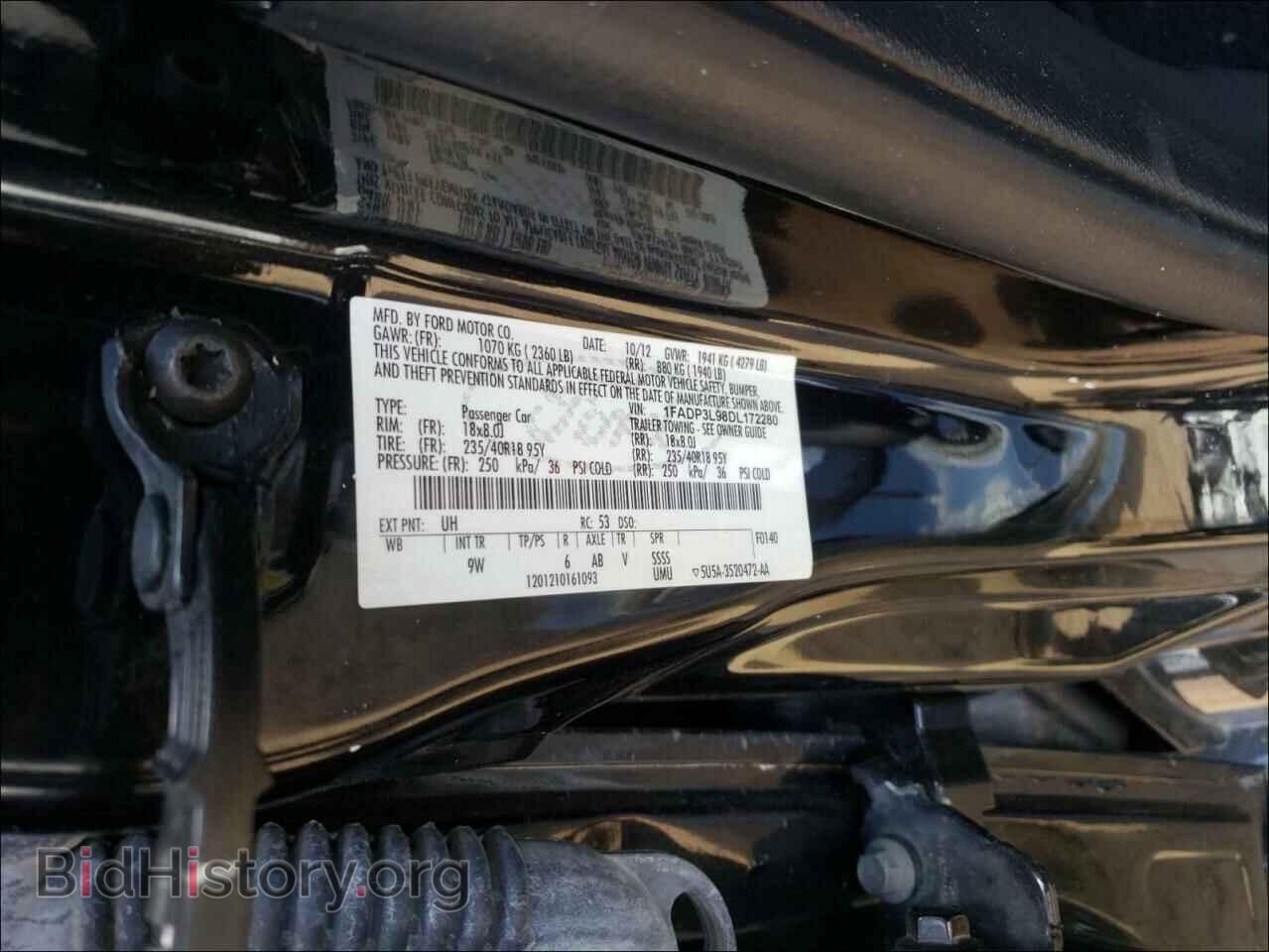 2013 FORD FOCUS - VIN: 1FADP3L98DL172280 - Photo 10