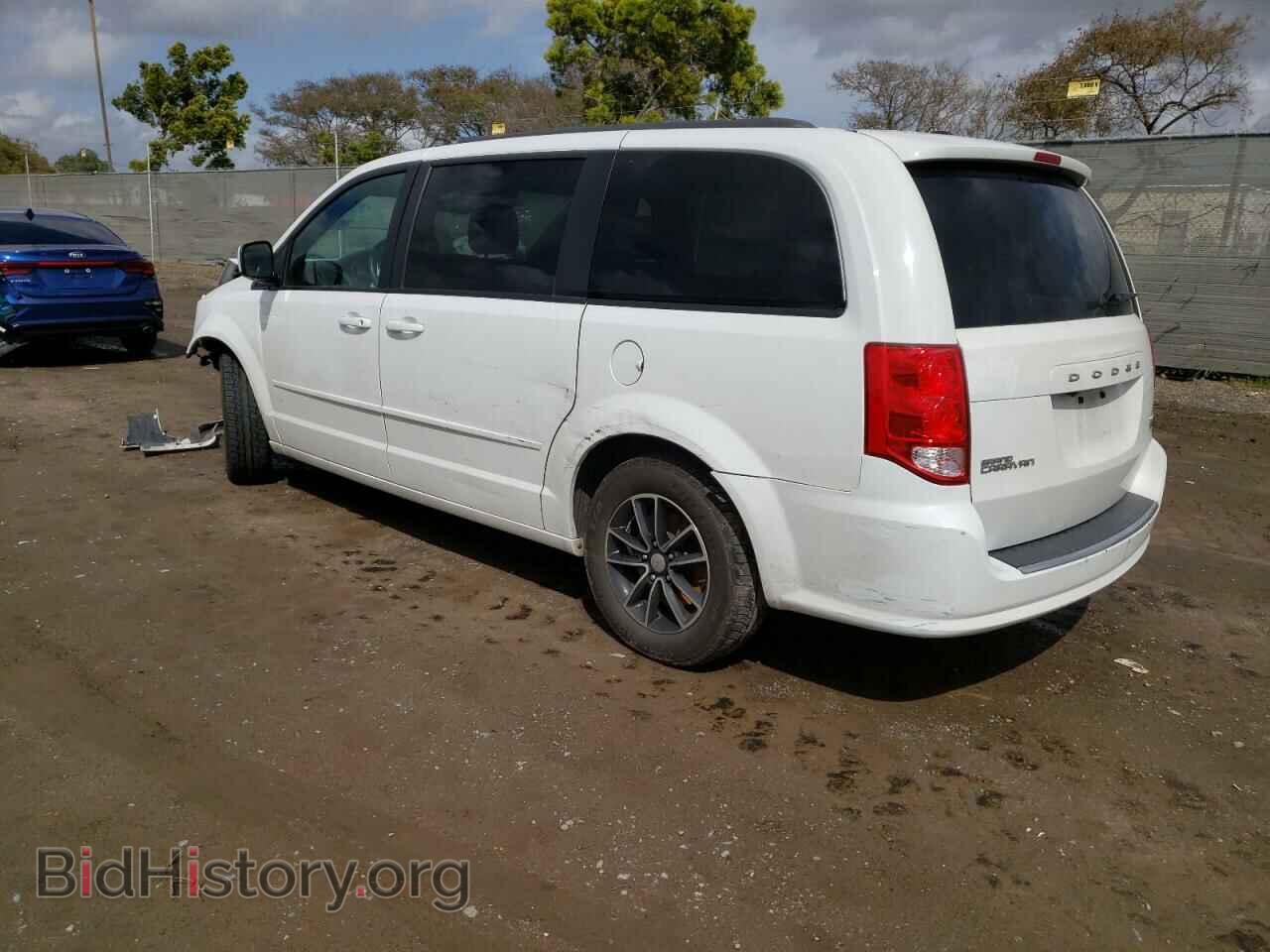 2017 DODGE CARAVAN - VIN: 2C4RDGEG9HR693372 - Фото 2