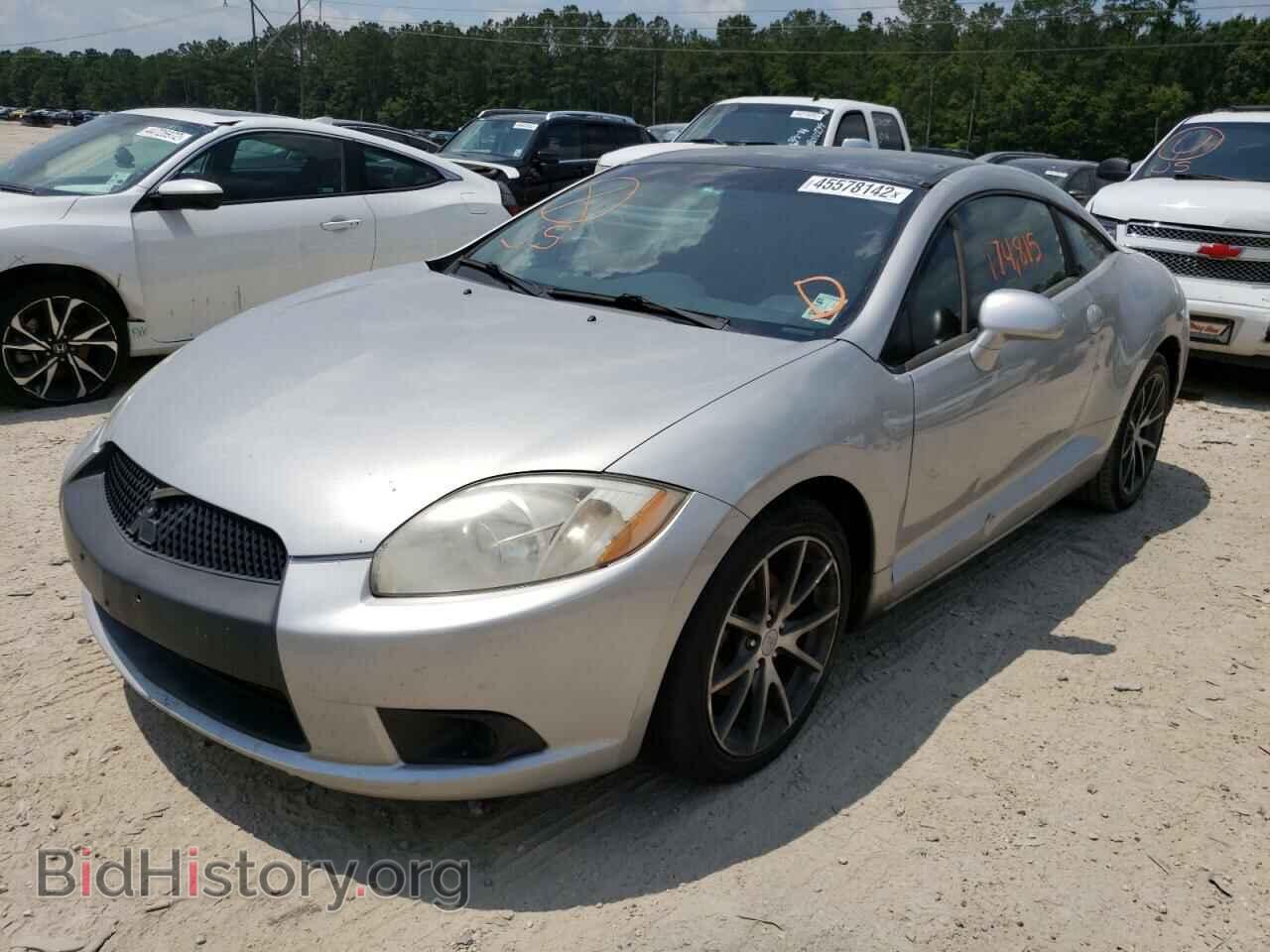 2012 MITSUBISHI ECLIPSE - VIN: 4A31K5DF6CE001376 - Фото 2