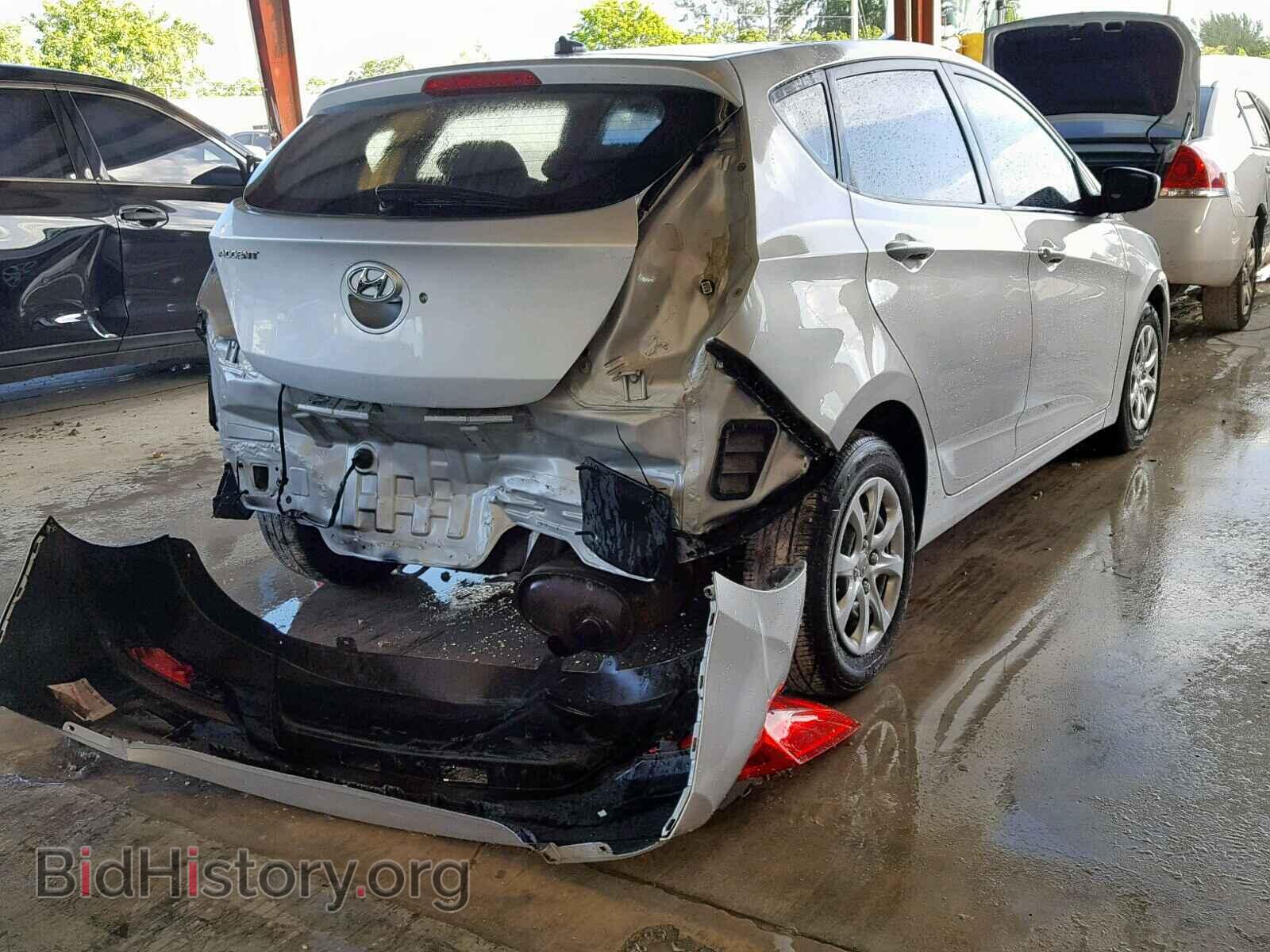 2014 HYUNDAI ACCENT - VIN: KMHCT5AE5EU151083 - Фото 4