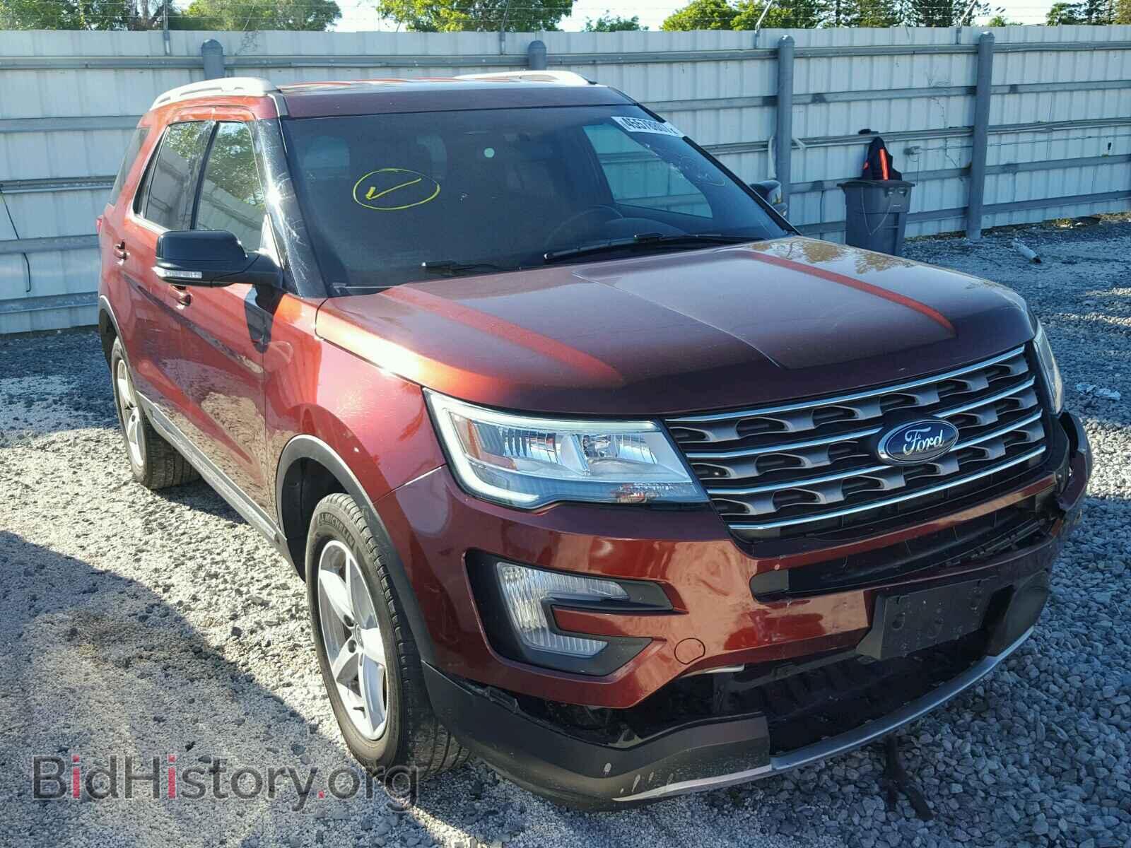 Photo 1FM5K8D85GGB87618 - FORD EXPLORER 2016