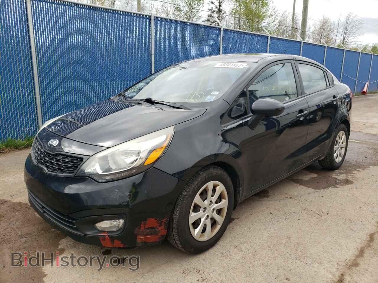 2013 KIA RIO - VIN: KNADM4A33D6281605 - Фото 2