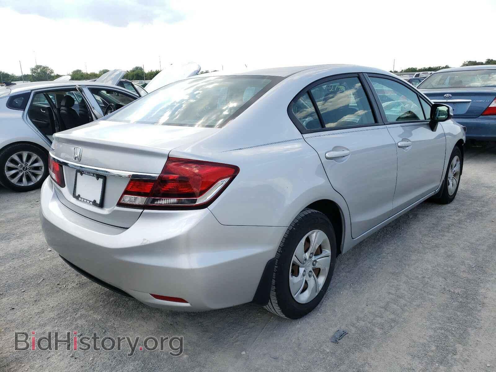 2013 HONDA CIVIC - VIN: 19XFB2F56DE064849 - Фото 4