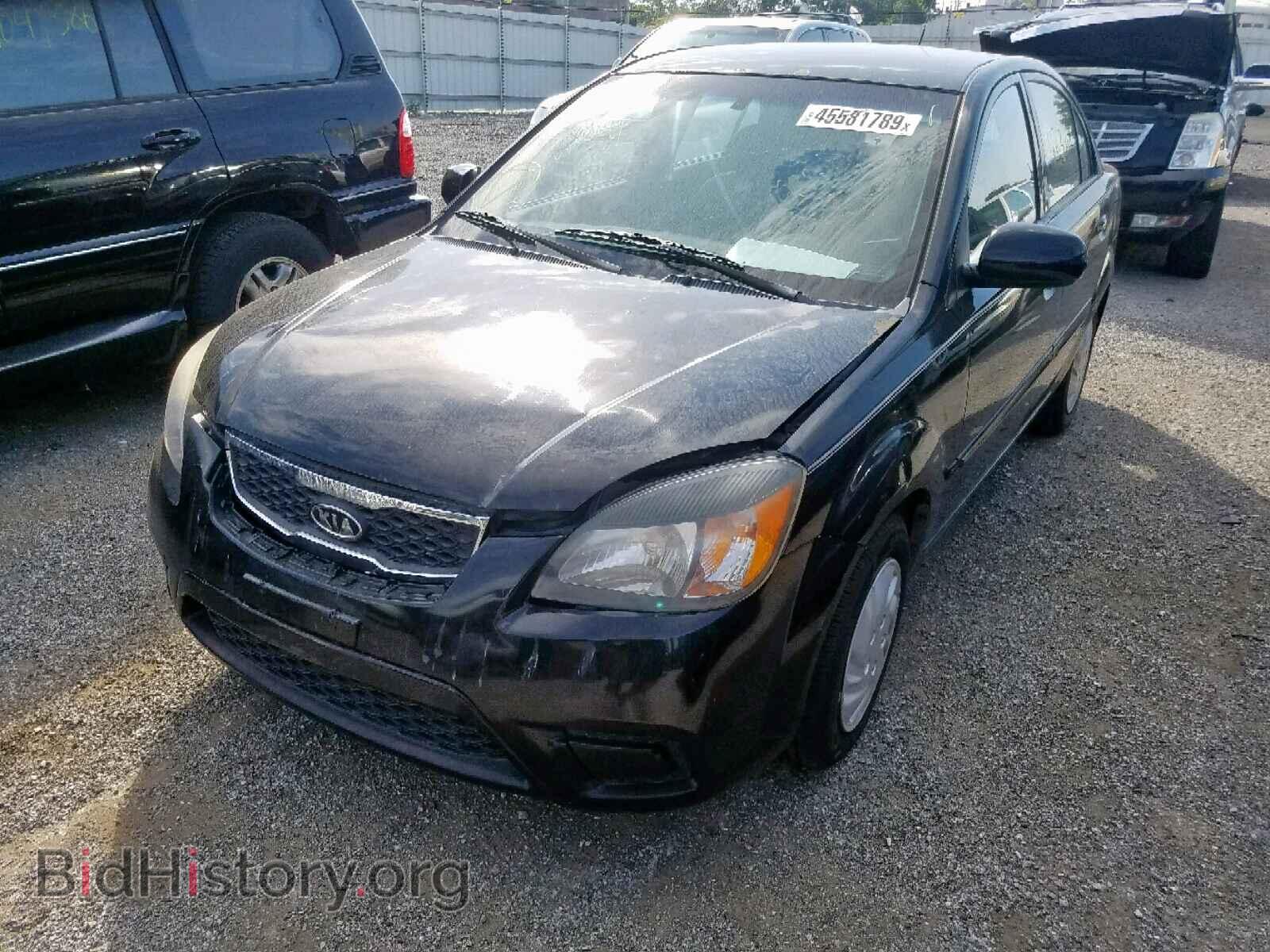 2010 KIA RIO - VIN: KNADH4A36A6632099 - Фото 2