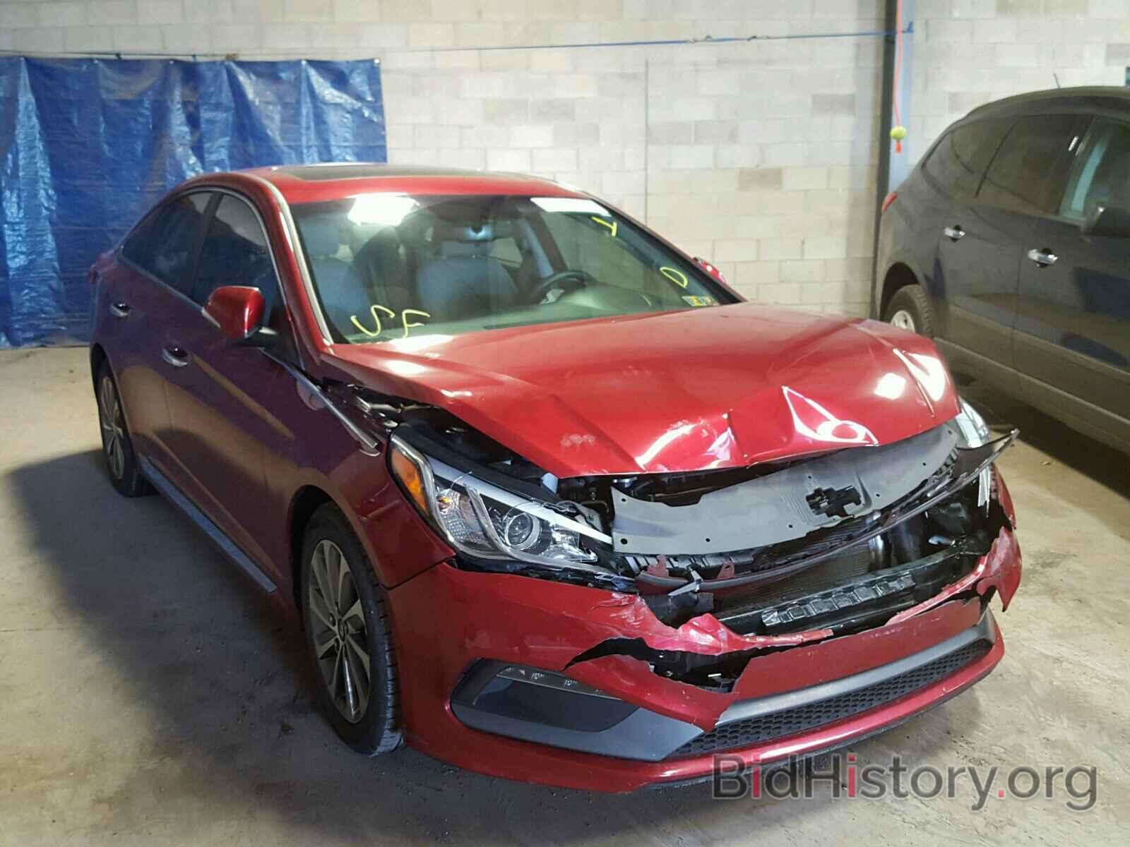 Фотография 5NPE34AF7GH374142 - HYUNDAI SONATA 2016