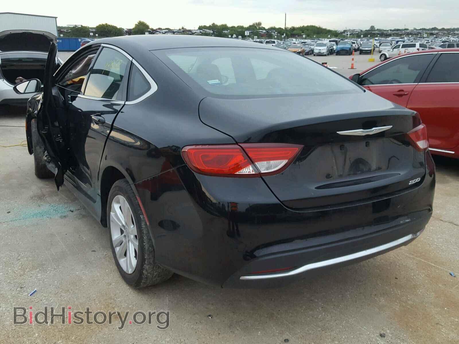 2015 CHRYSLER 200 - VIN: 1C3CCCAB7FN730462 - Фото 3