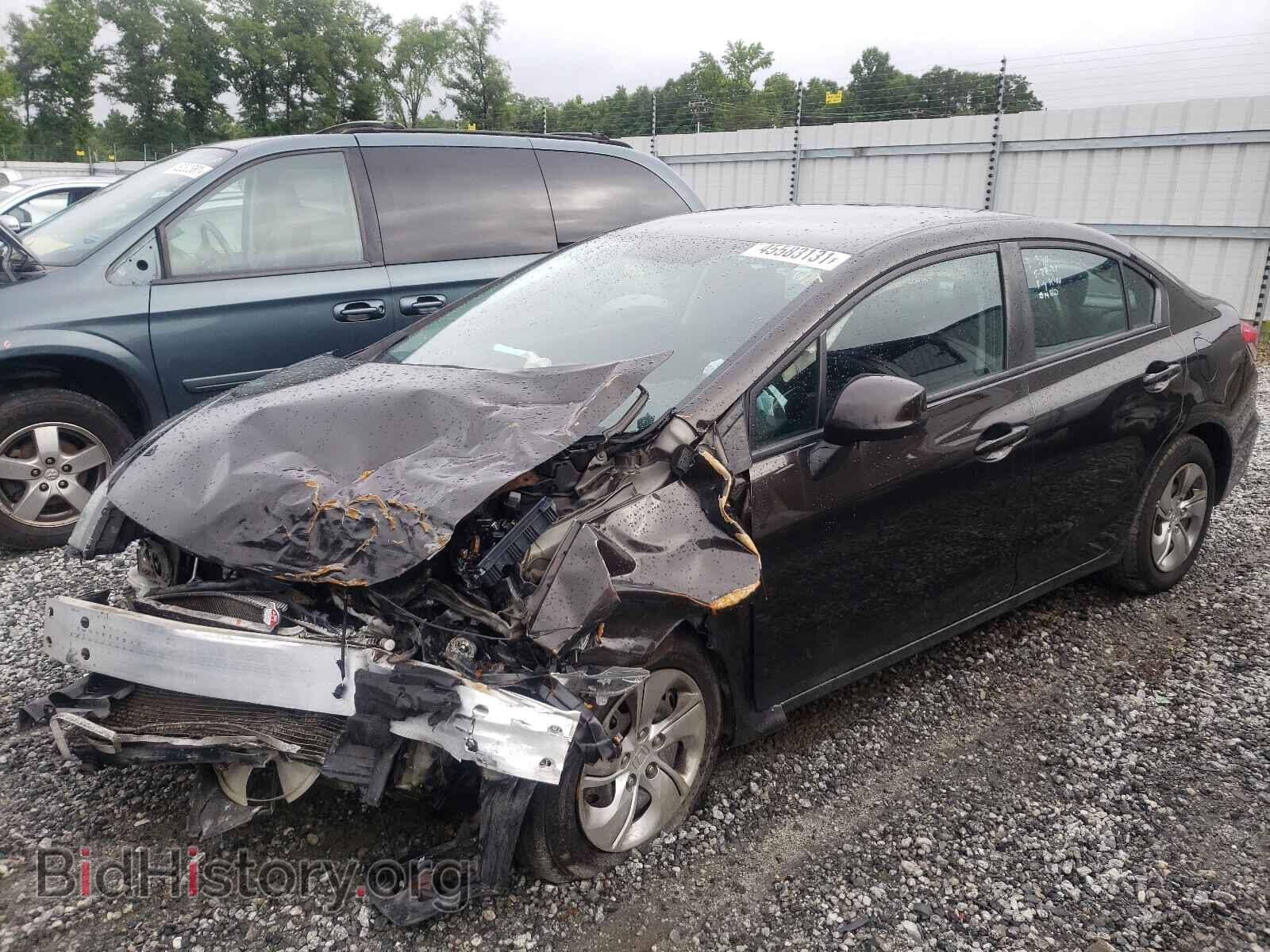 2013 HONDA CIVIC - VIN: 19XFB2F59DE241717 - Фото 2
