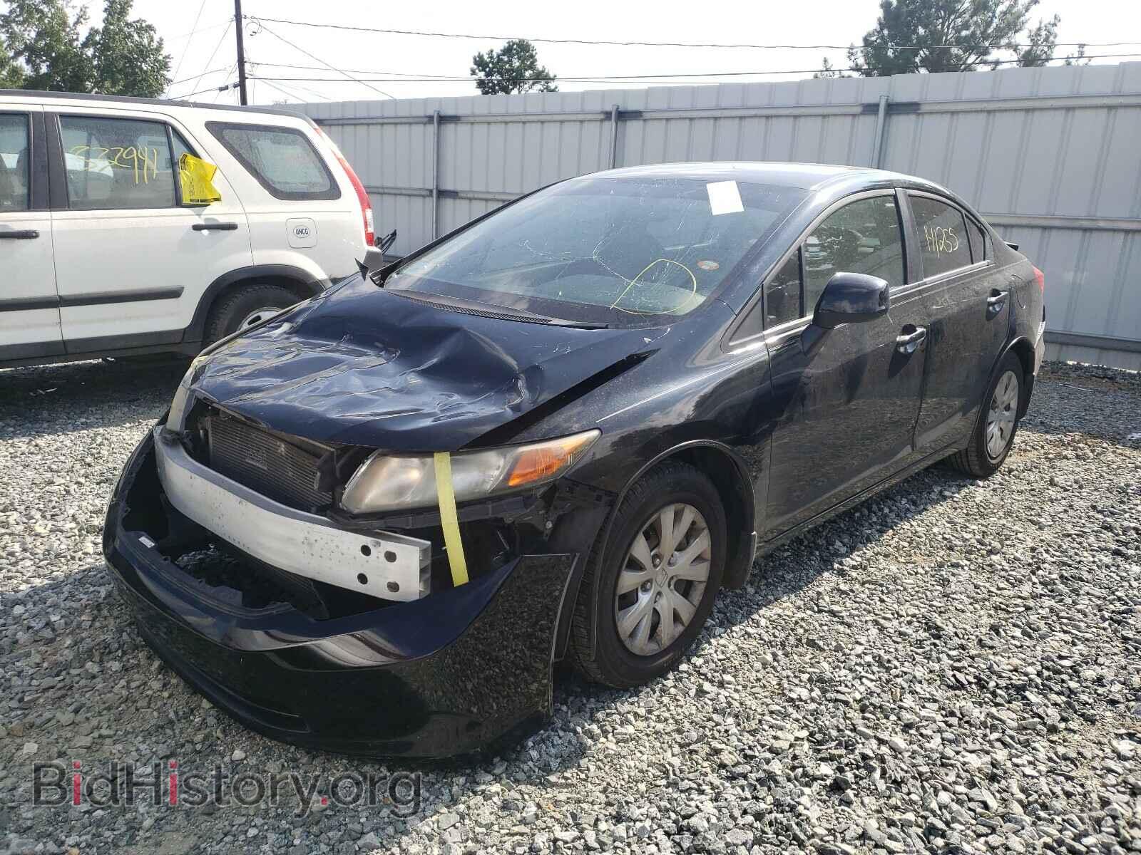 2012 HONDA CIVIC - VIN: 19XFB2F57CE086048 - Фото 2