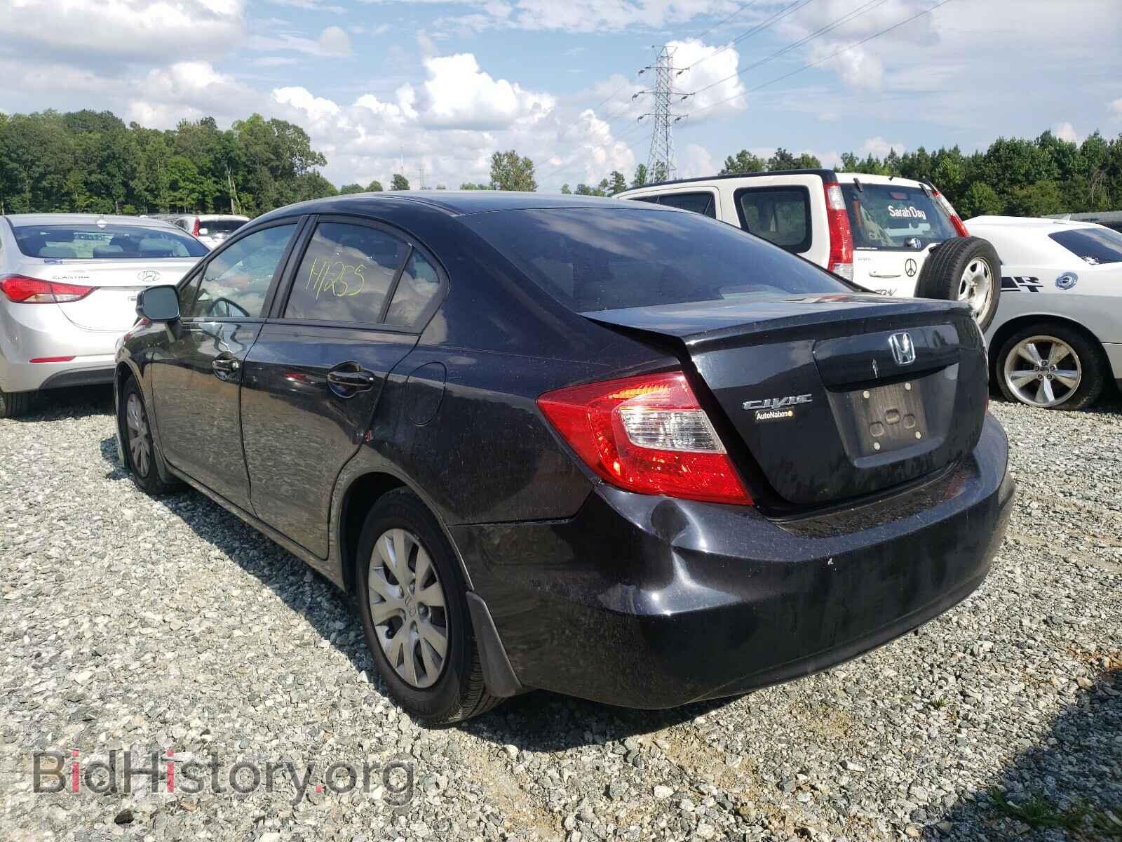 2012 HONDA CIVIC - VIN: 19XFB2F57CE086048 - Фото 3