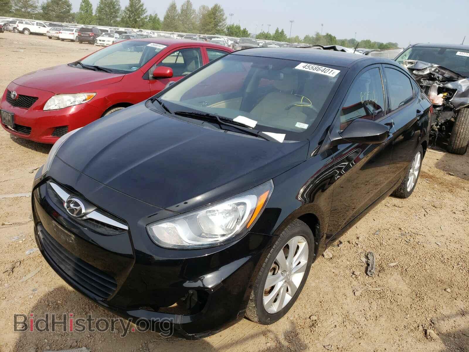 2012 HYUNDAI ACCENT - VIN: KMHCU4AE1CU224258 - Фото 2