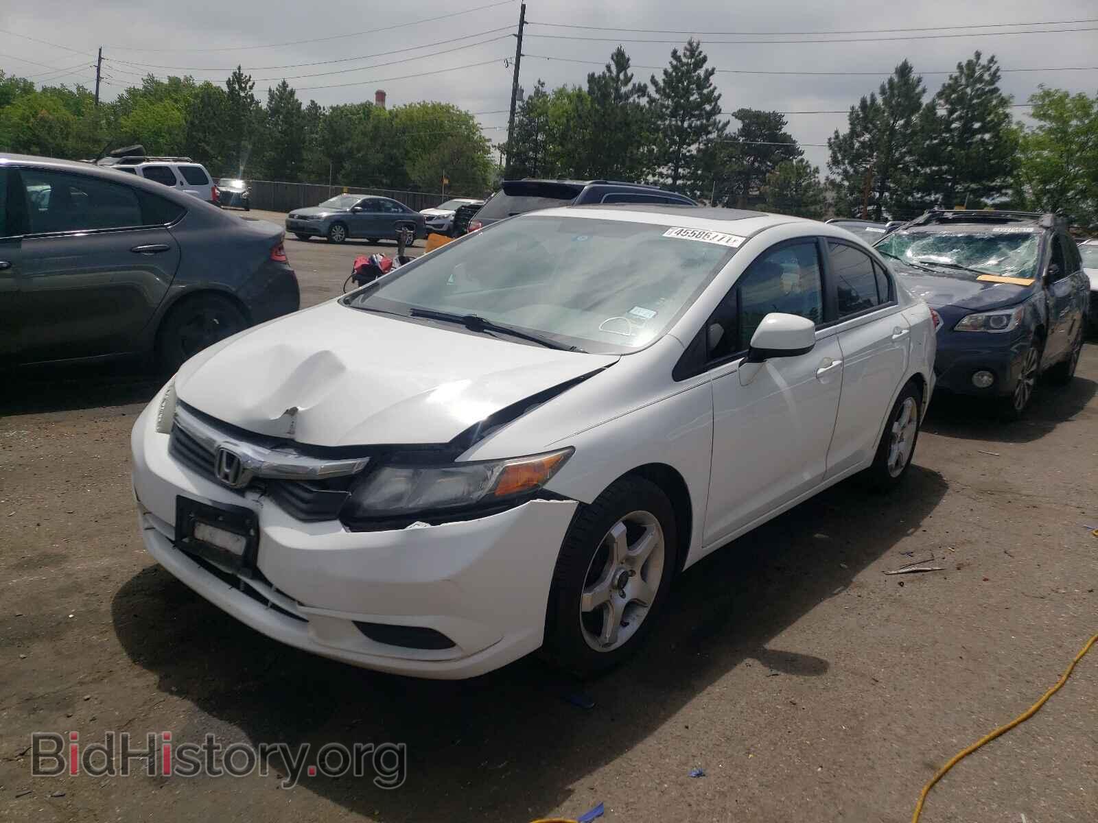 2012 HONDA CIVIC - VIN: 19XFB2F82CE097579 - Фото 2