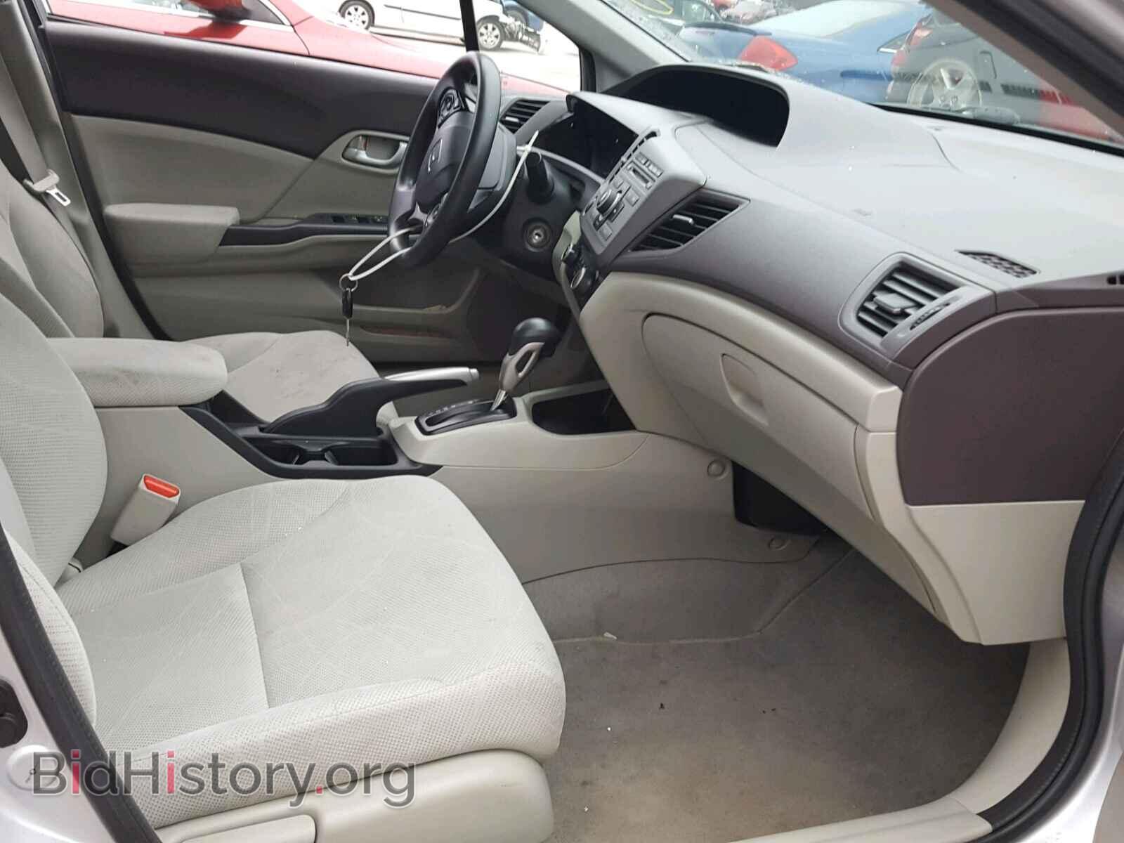 2012 HONDA CIVIC LX - VIN: 2HGFB2F53CH575794 - Фото 5