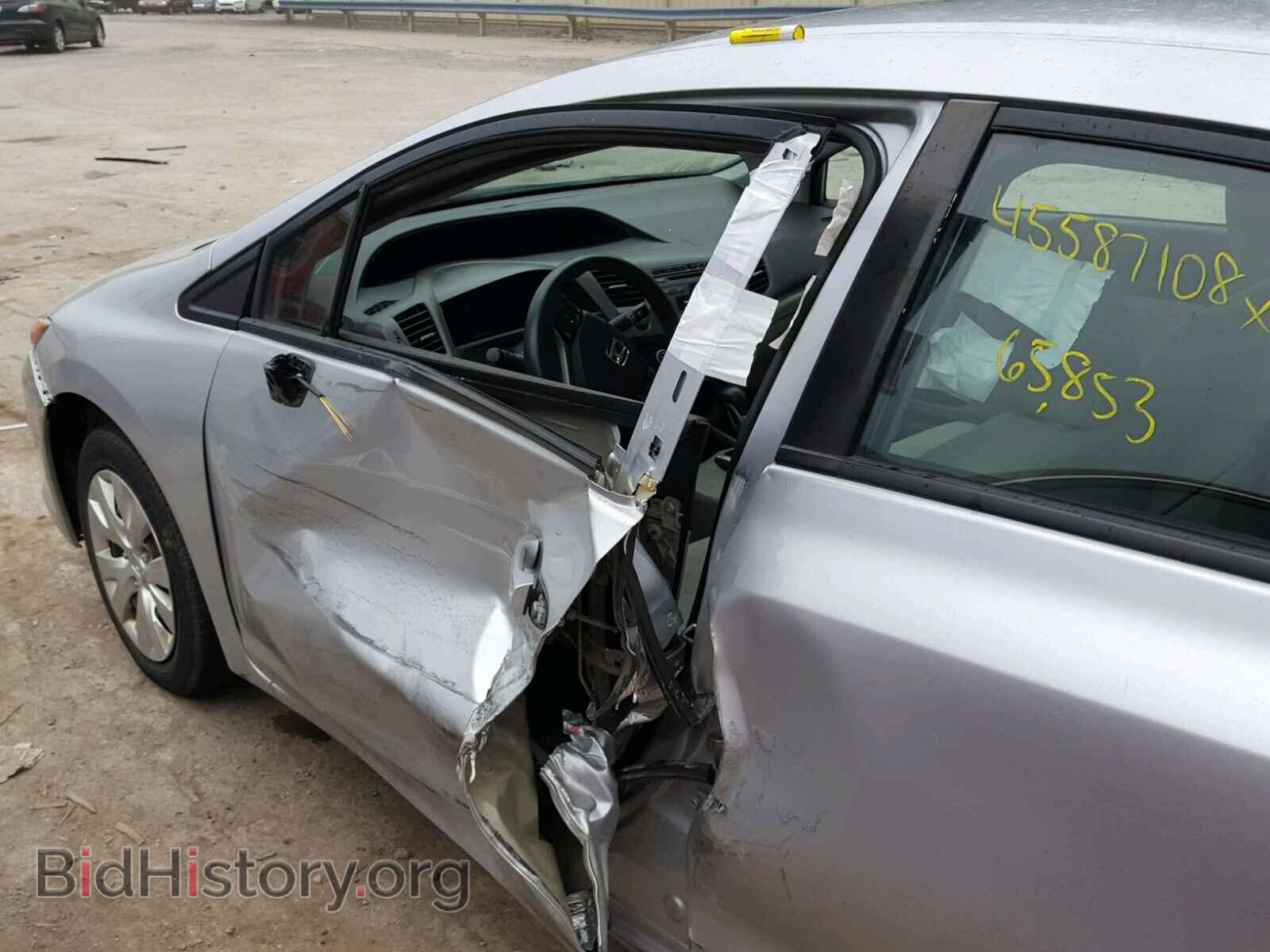 2012 HONDA CIVIC LX - VIN: 2HGFB2F53CH575794 - Фото 9