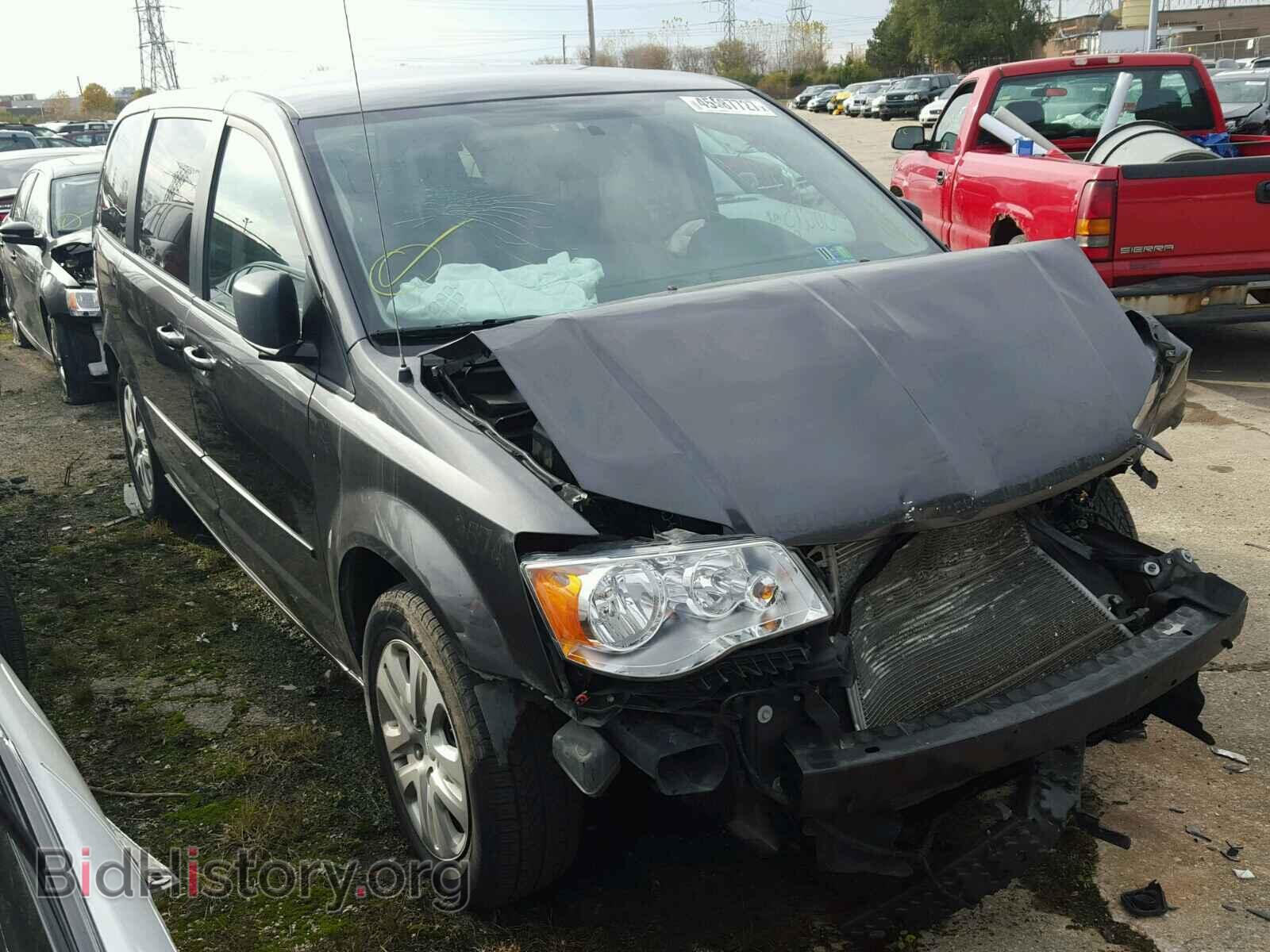 Фотография 2C4RDGBG9GR372225 - DODGE CARAVAN 2016