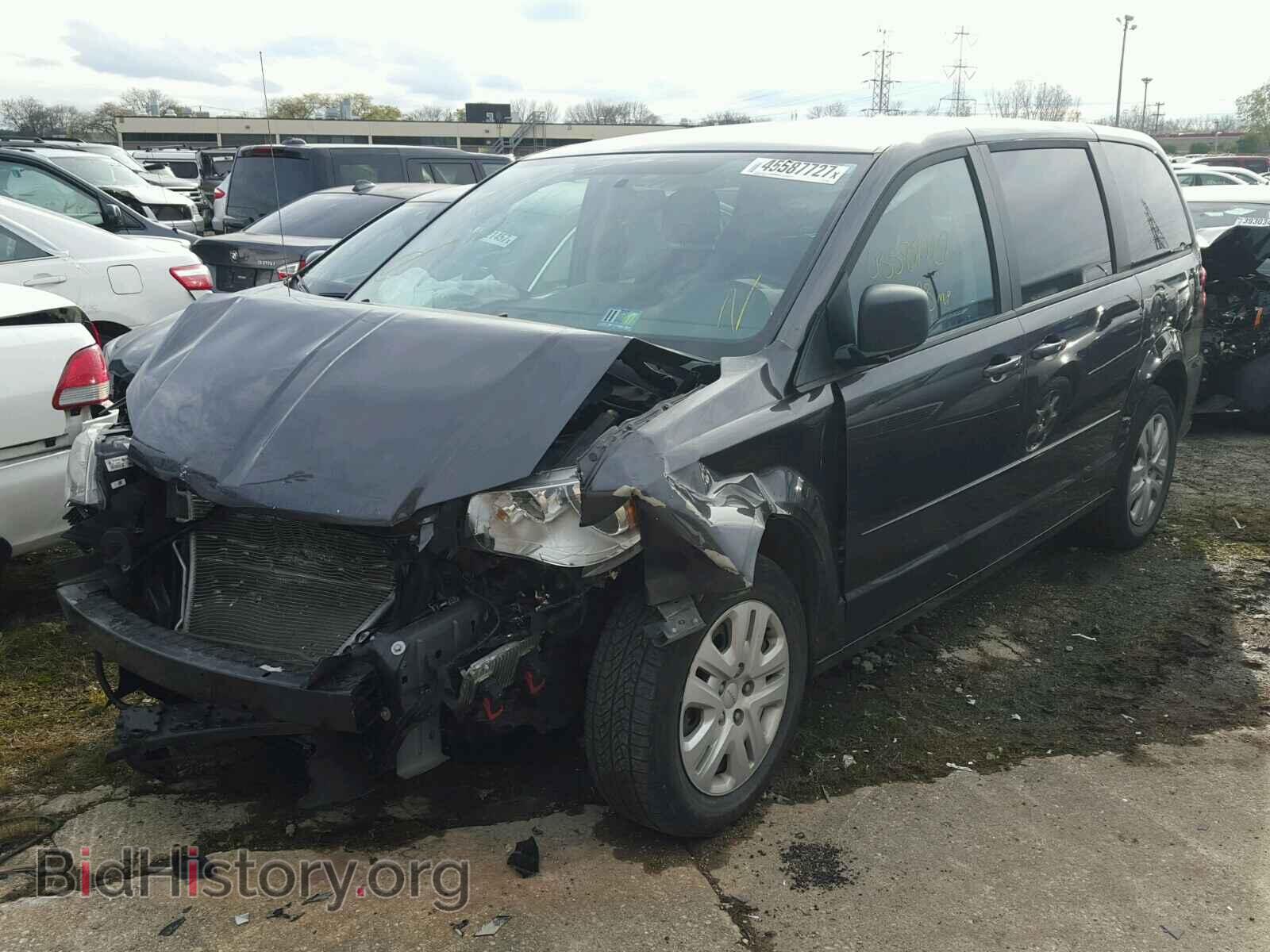 2016 DODGE CARAVAN - VIN: 2C4RDGBG9GR372225 - Фото 2