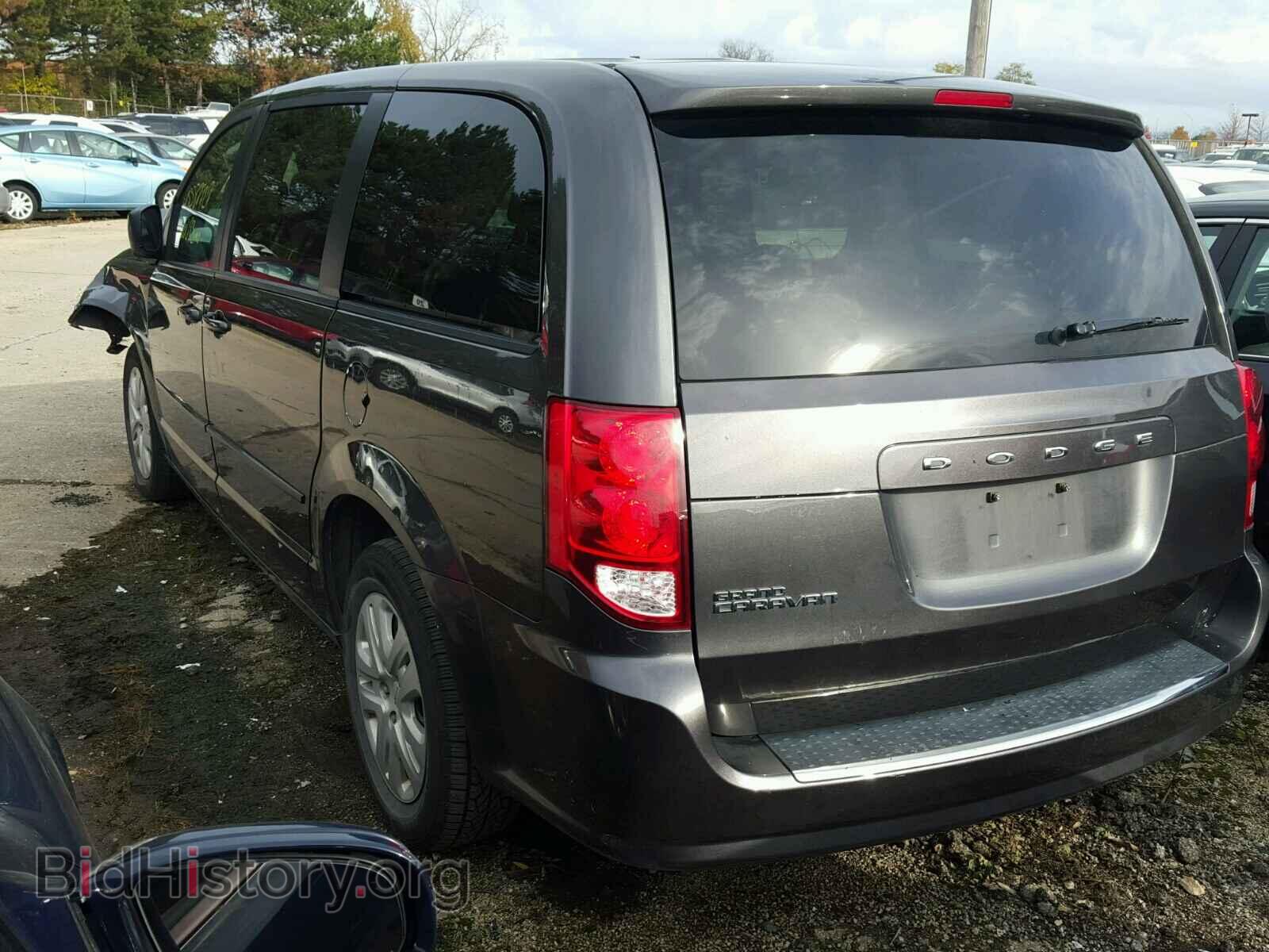 2016 DODGE CARAVAN - VIN: 2C4RDGBG9GR372225 - Фото 3