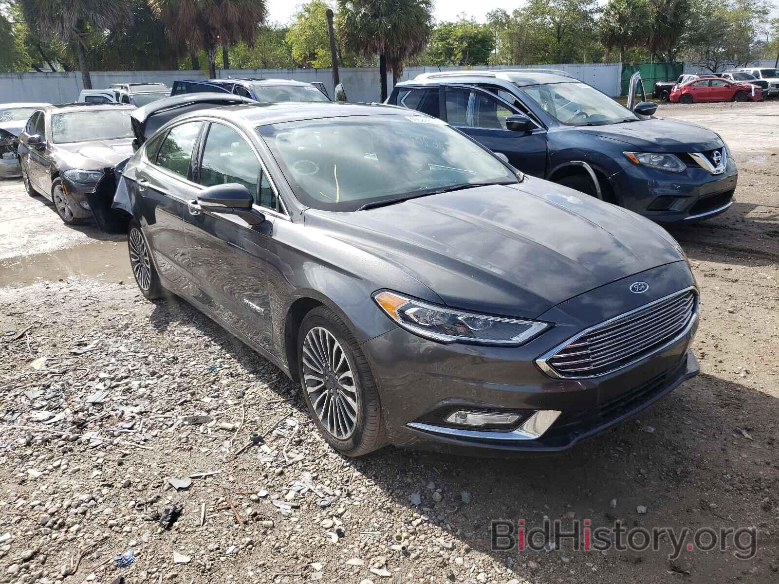 Photo 3FA6P0RU0HR267166 - FORD FUSION 2017