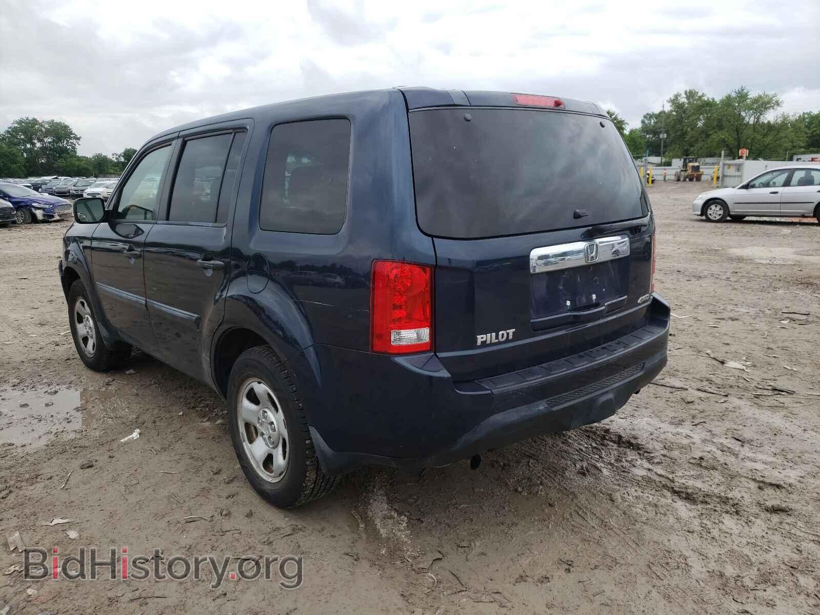 2012 HONDA PILOT - VIN: 5FNYF4H26CB013467 - Фото 3