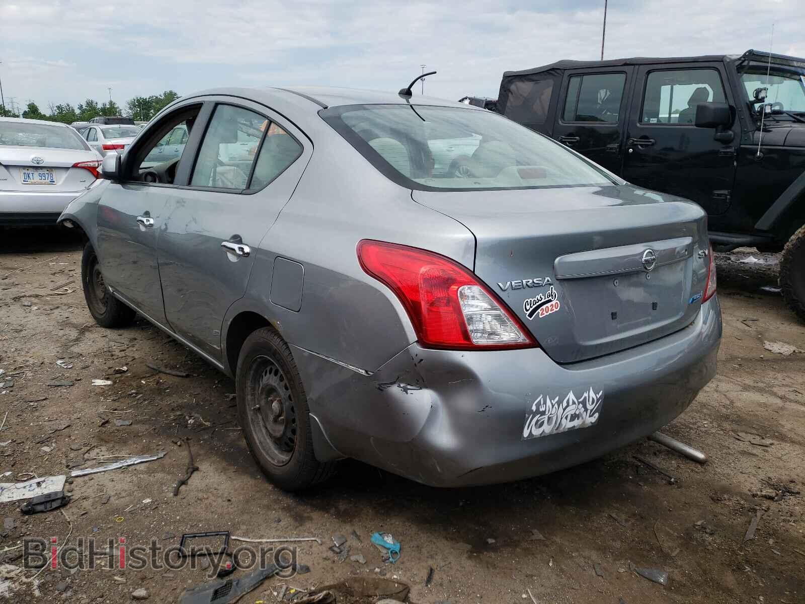 2012 NISSAN VERSA - VIN: 3N1CN7AP1CL851334 - Photo 3