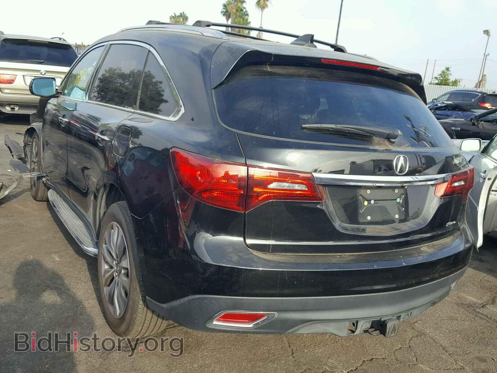 2015 ACURA MDX - VIN: 5FRYD4H4XFB009125 - Фото 3