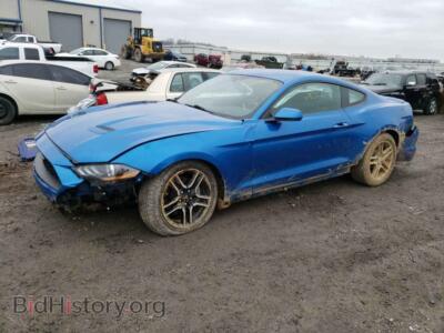 2020 Ford ALL MODELS Mustang, blue — VIN 1FA6P8TH9L5174880, Copart