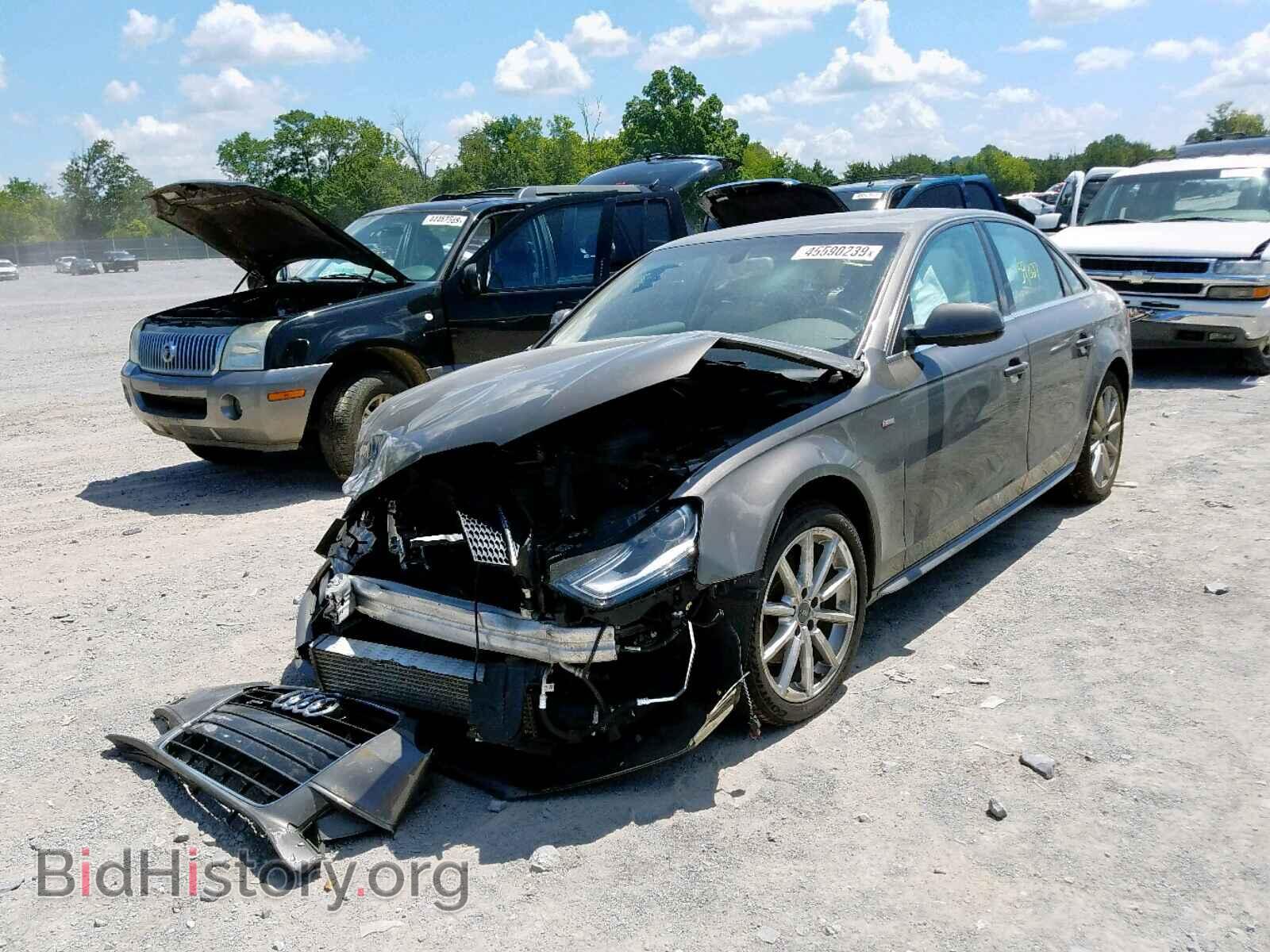 2014 AUDI A4 - VIN: WAUFFAFL1EA083906 - Фото 2