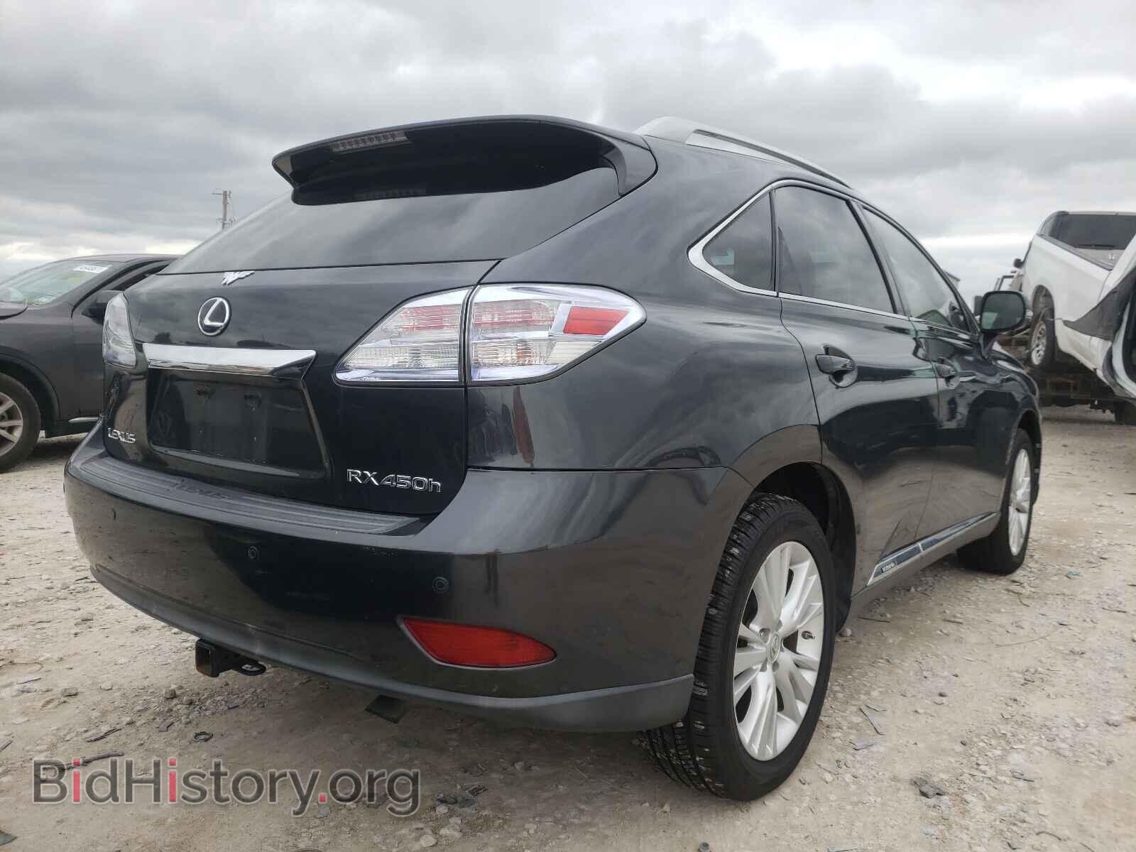 2010 LEXUS RX450 - VIN: JTJBC1BA2A2006428 - Фото 4