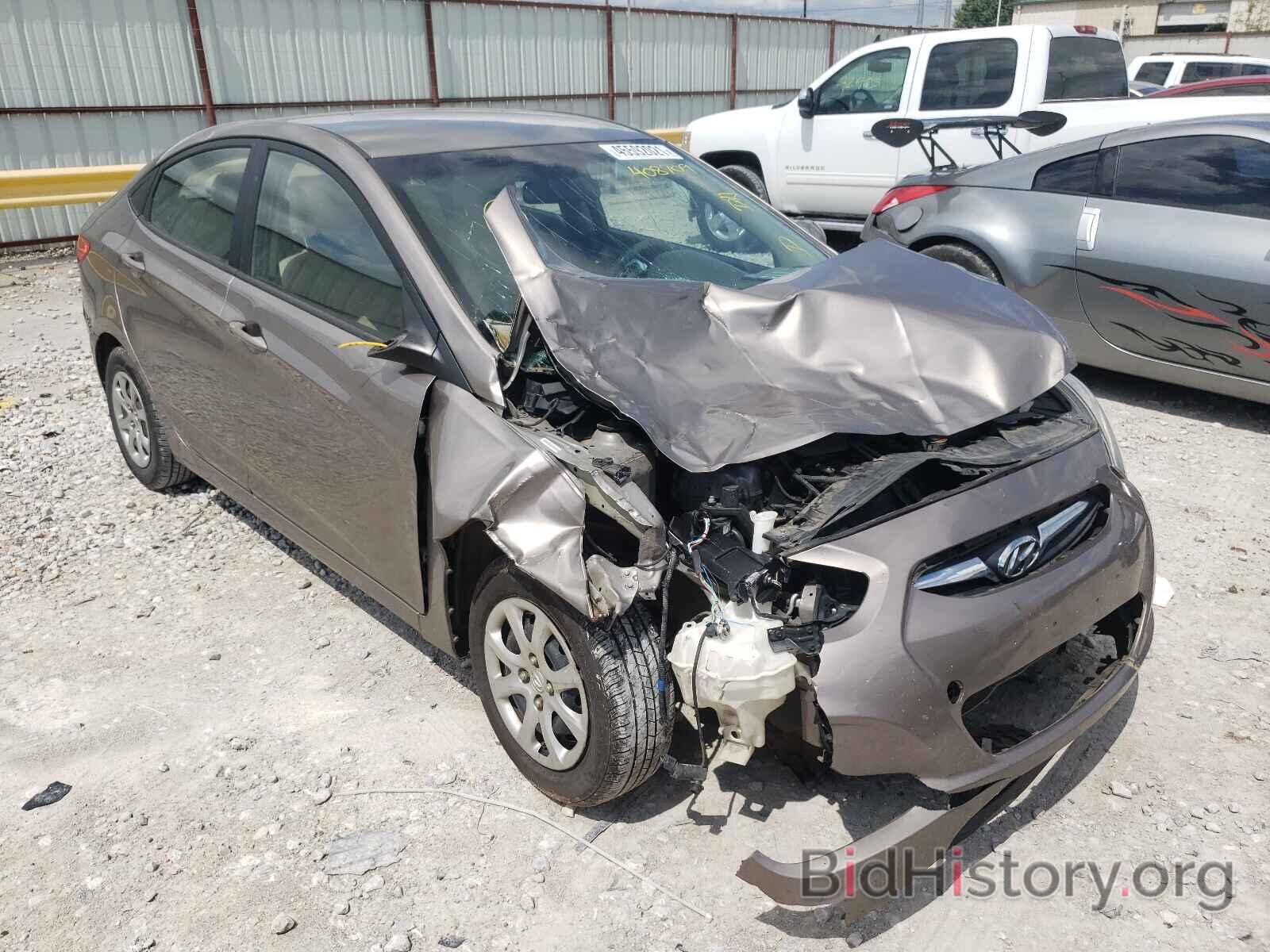 Photo KMHCT4AE2DU408709 - HYUNDAI ACCENT 2013