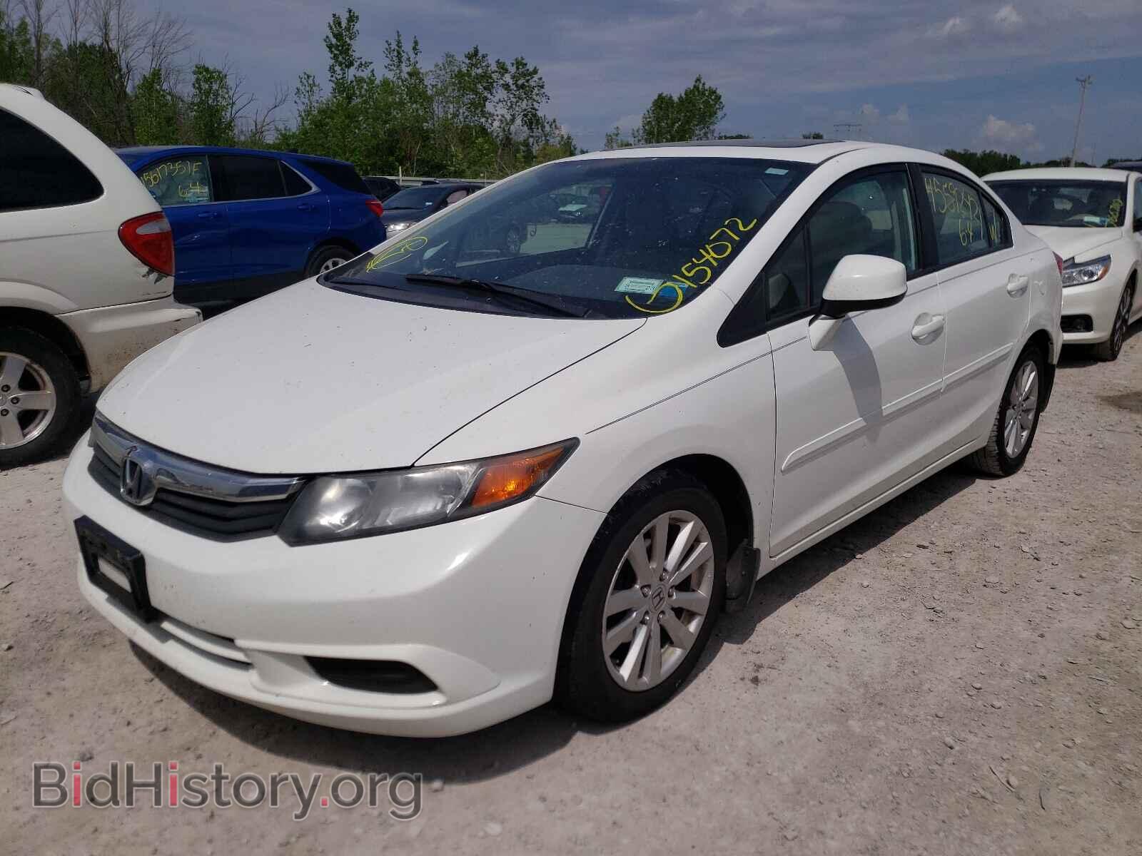 2012 HONDA CIVIC - VIN: 2HGFB2F92CH521941 - Фото 2
