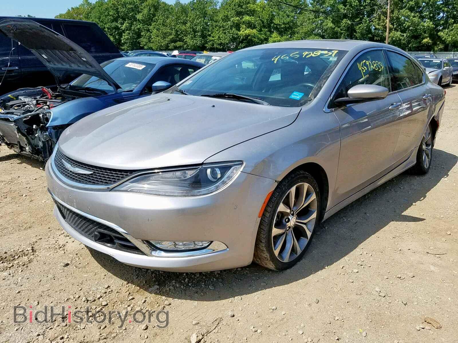 2015 CHRYSLER 200 - VIN: 1C3CCCEG6FN589518 - Фото 2