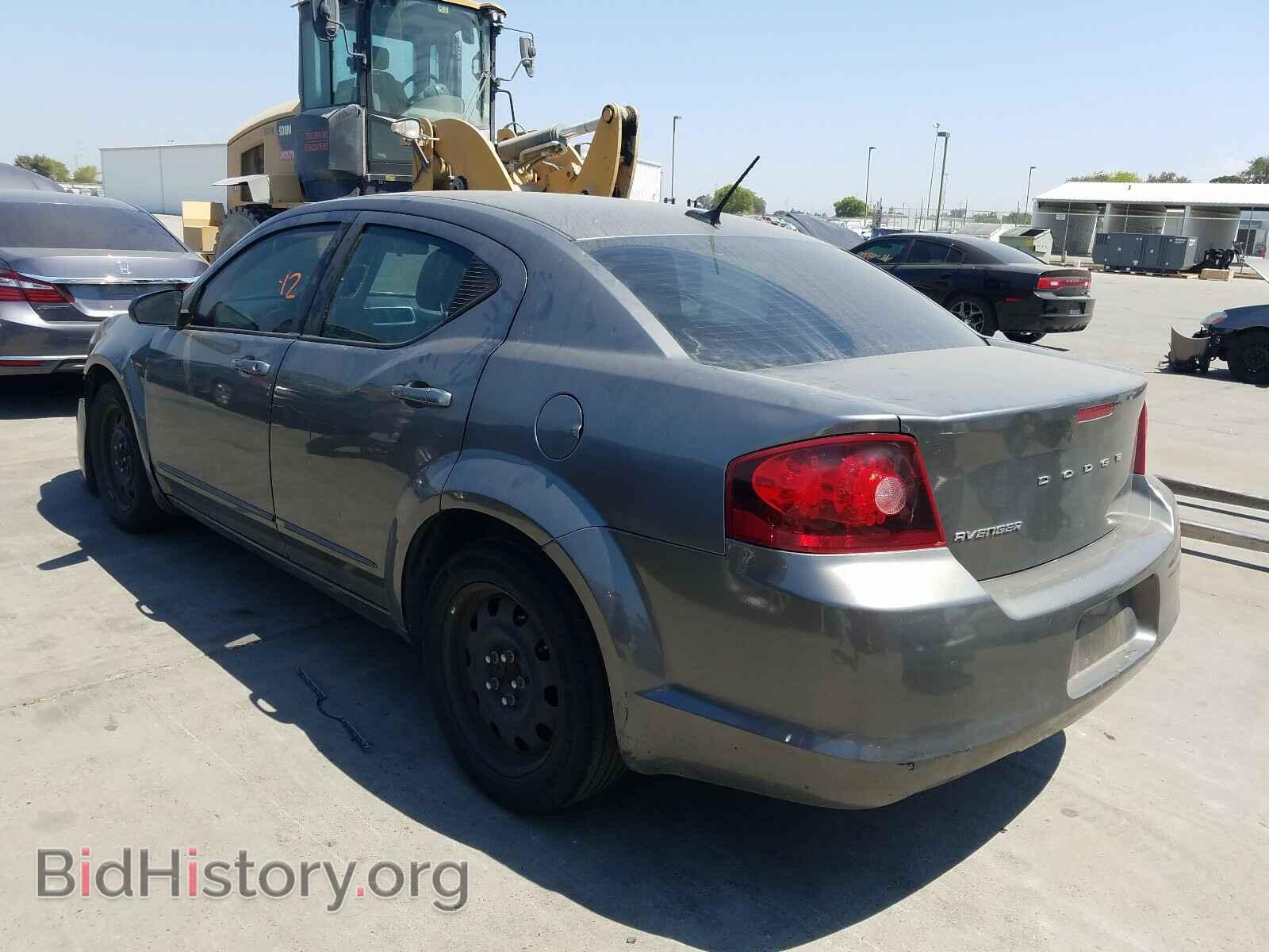 2012 DODGE AVENGER - VIN: 1C3CDZAB8CN323942 - Фото 3