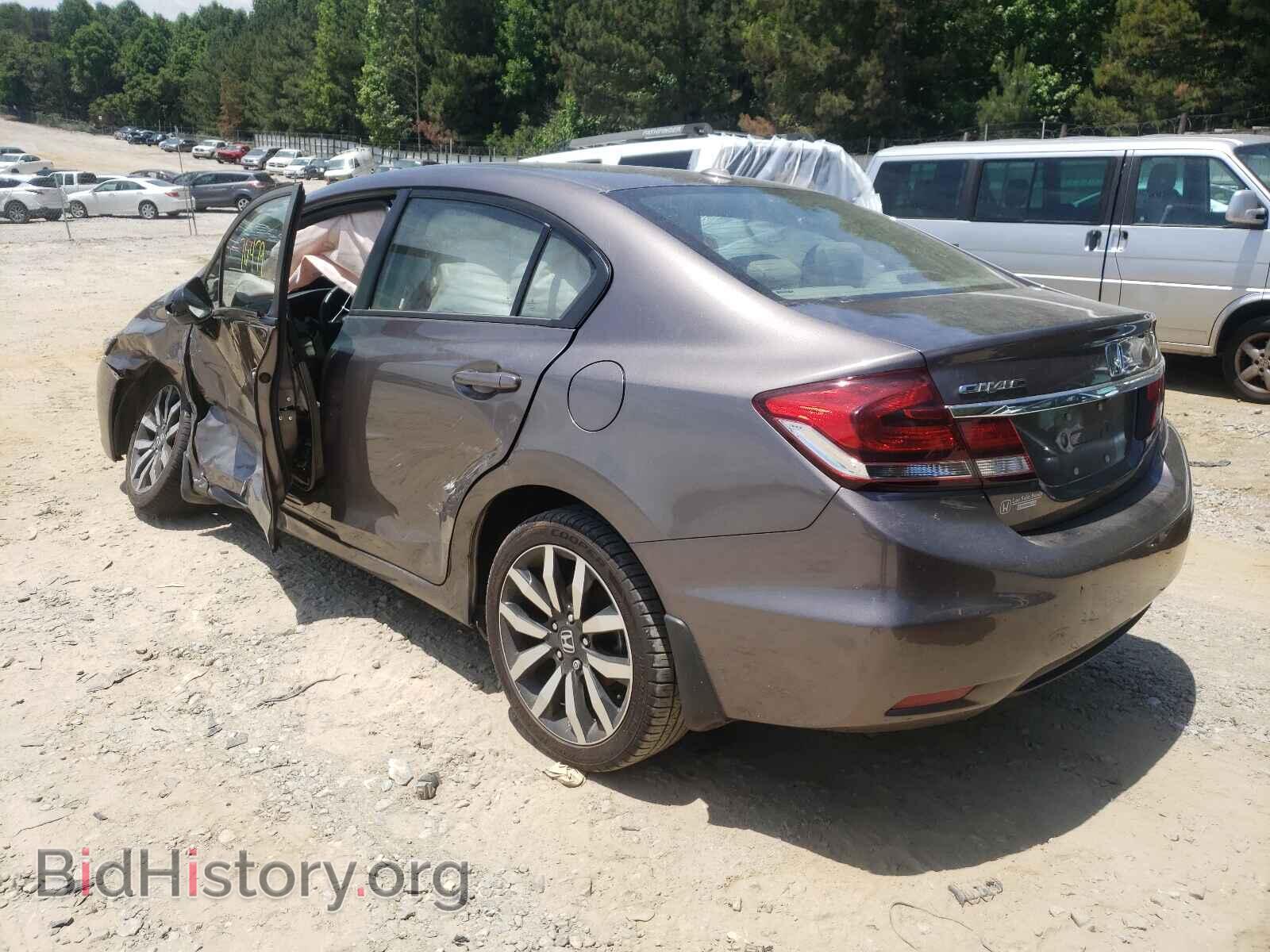 2015 HONDA CIVIC - VIN: 19XFB2F94FE031824 - Фото 3