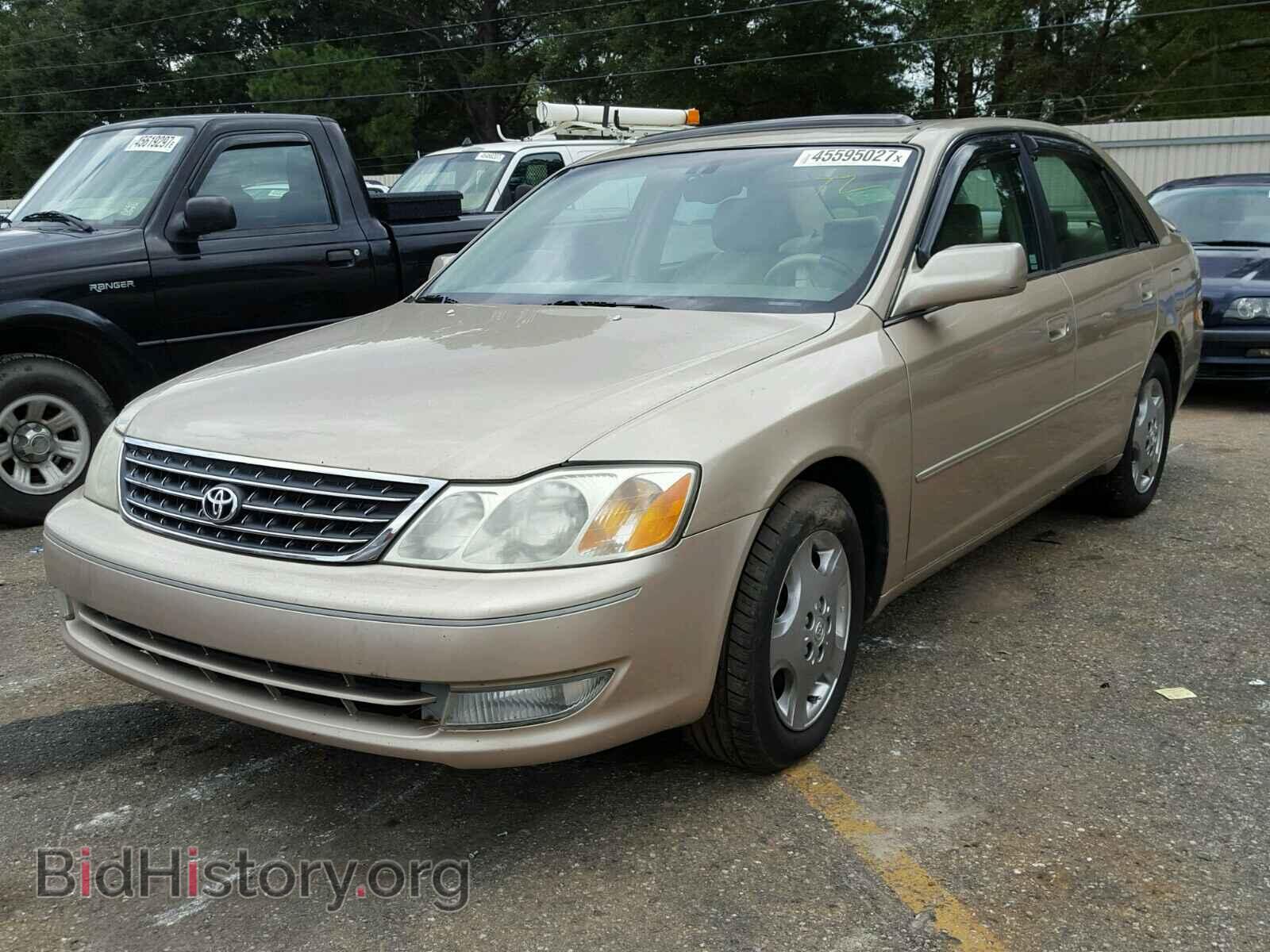 2003 TOYOTA AVALON - VIN: 4T1BF28B83U284706 - Фото 2